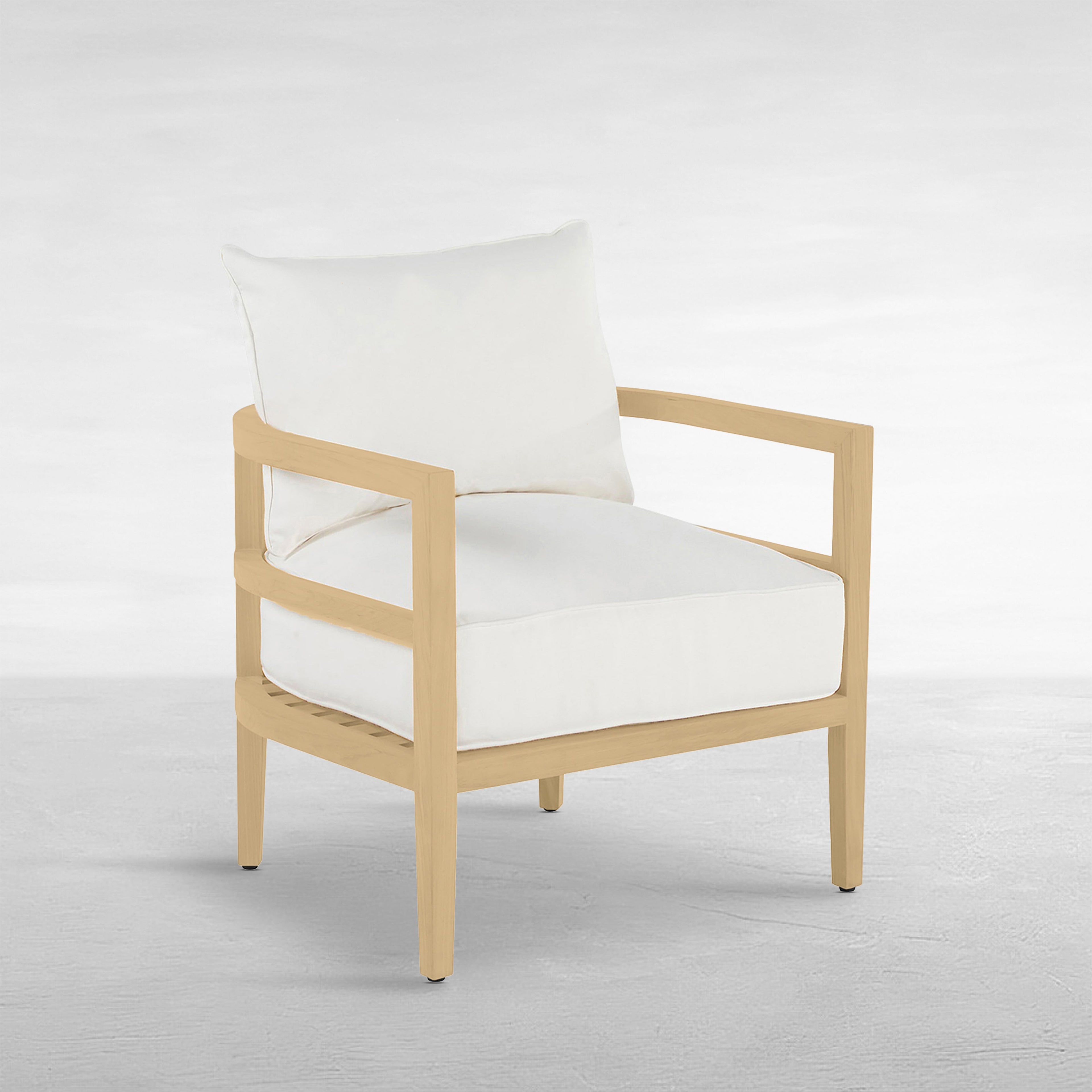 Santa Barbara N-Dura Wood Outdoor Lounge Chair