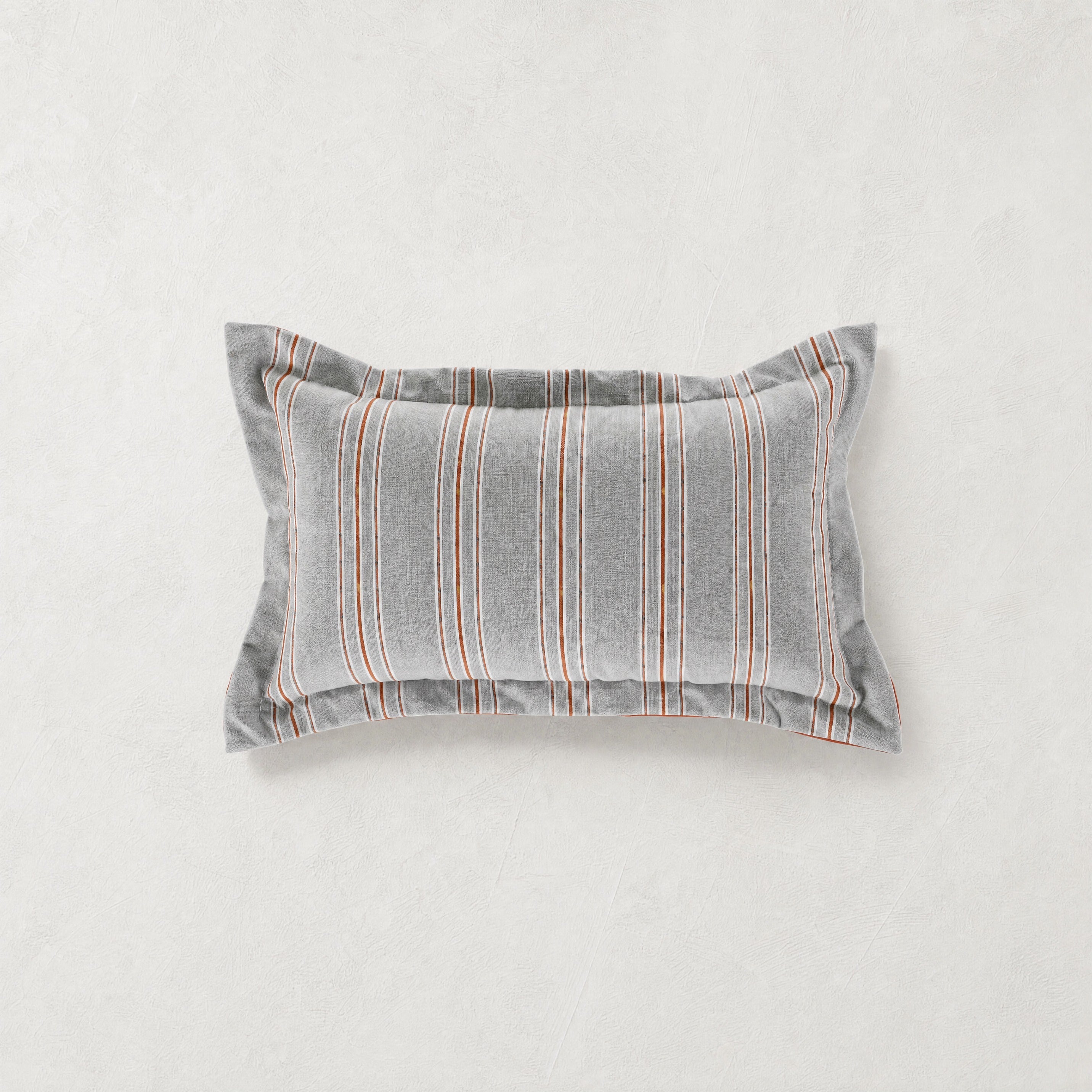 Seaboard Chambray Outdoor Throw Pillow