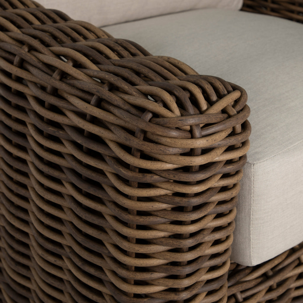 Montauk Resin Wicker Outdoor Swivel Lounge Chair