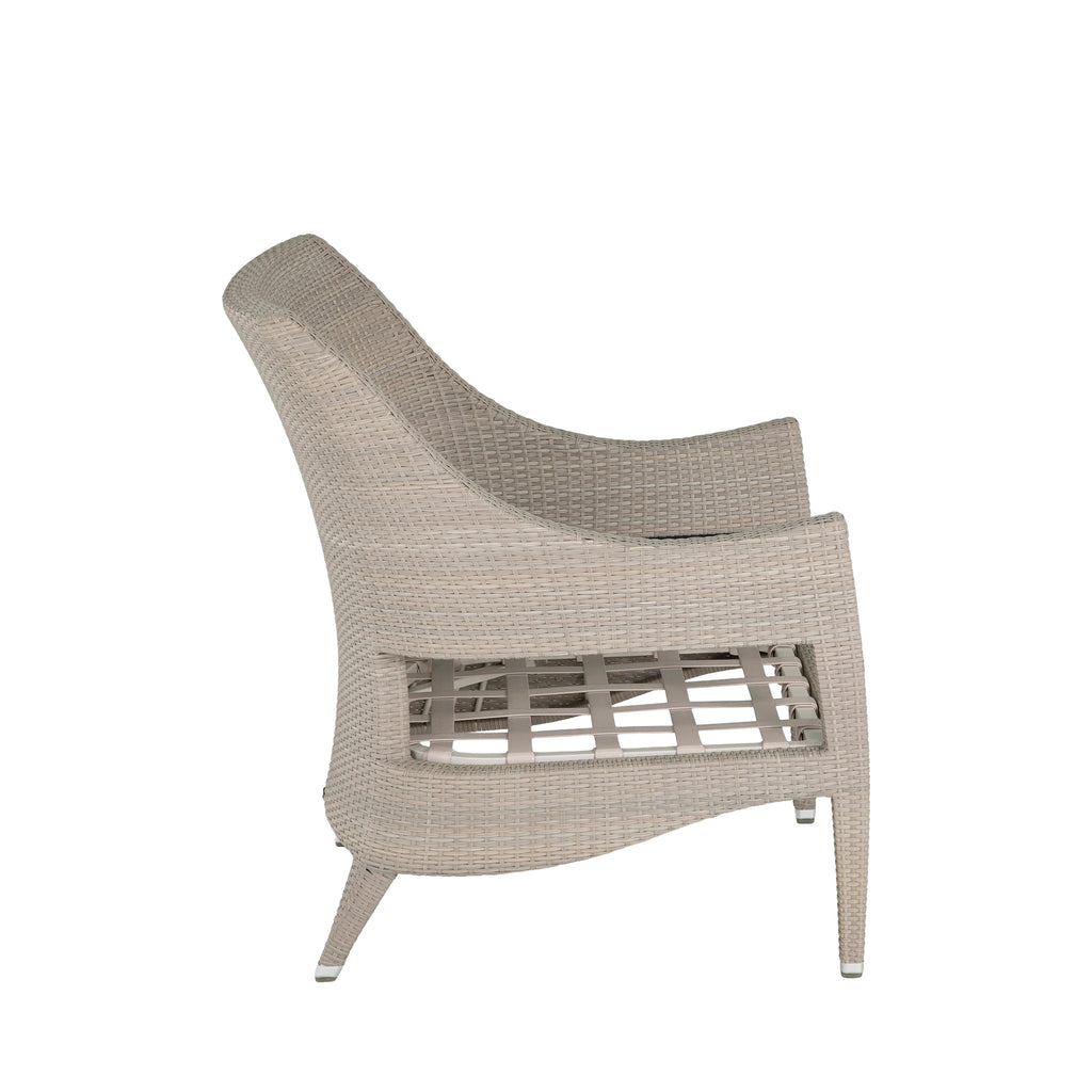 Athena Woven Resin Wicker Outdoor Lounge Chair