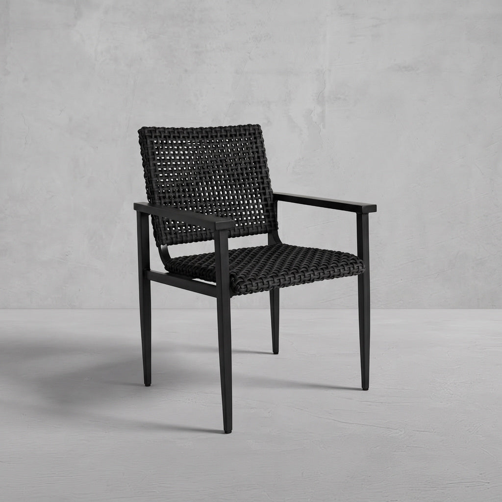 Harbor N-Dura Resin Wicker Outdoor Arm Chair