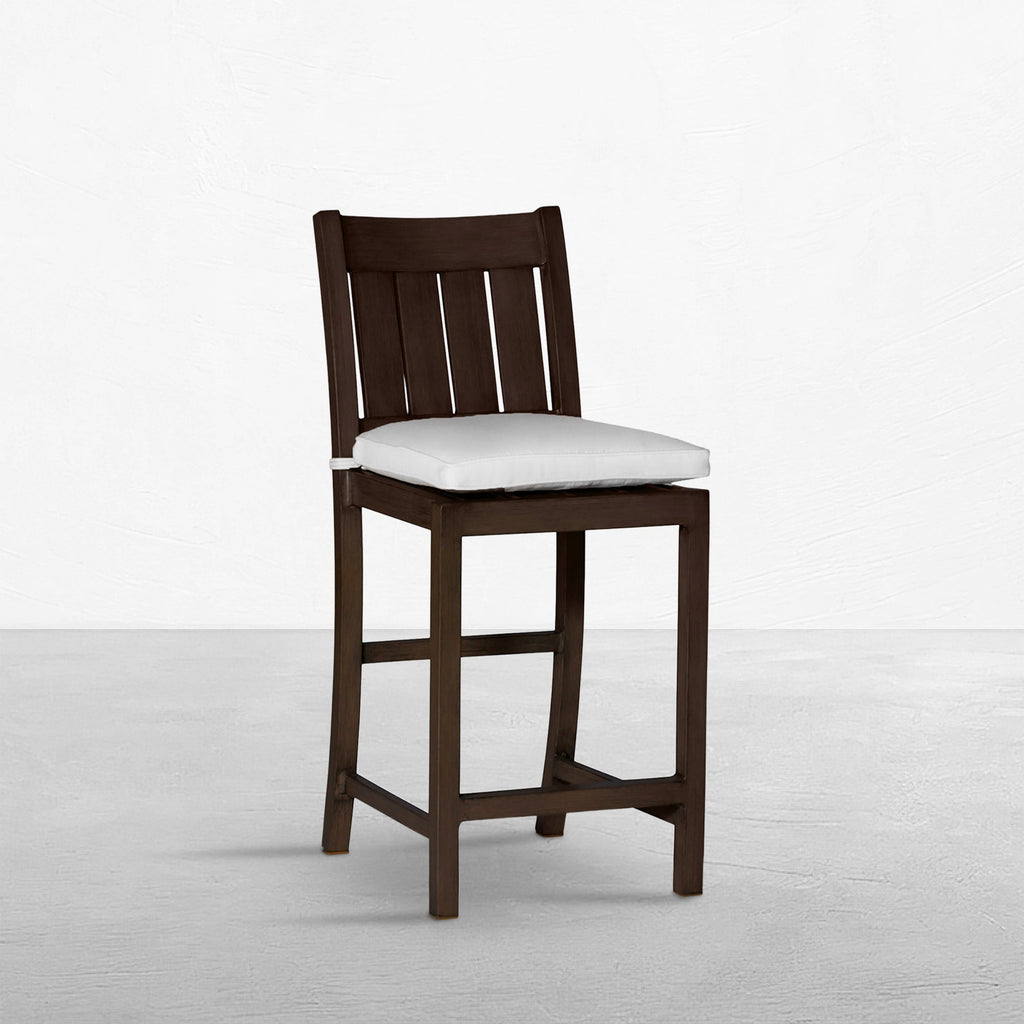 Club Aluminum Outdoor Counter Stool