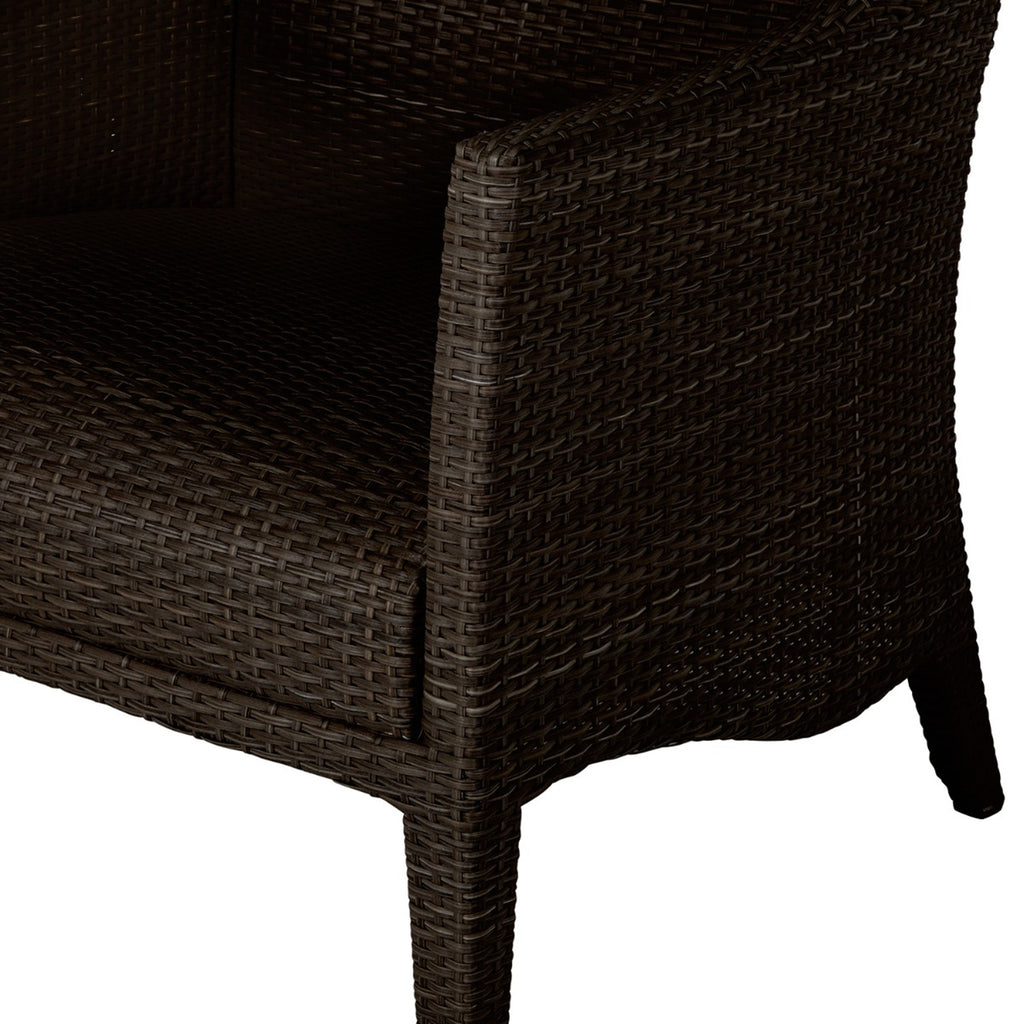 Athena Plus Woven Wicker Outdoor Lounge Chair
