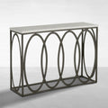 Ella Aluminum Rectangle Outdoor Console Table