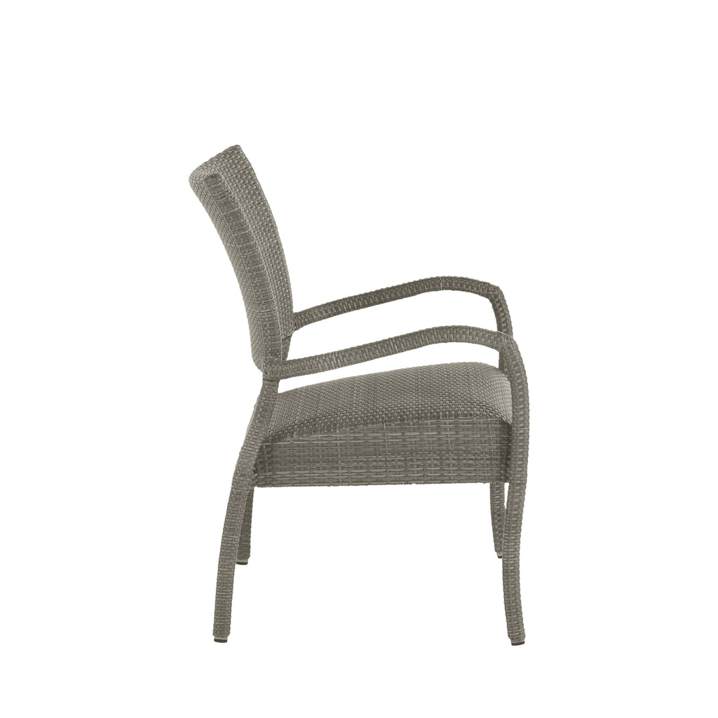 Skye Woven Resin Wicker Outdoor Arm Chair