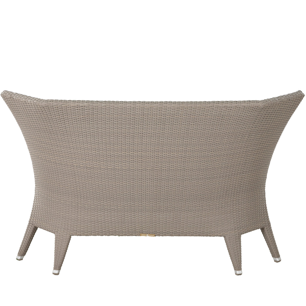 Athena Plus Wicker Corner Slipper Sectional Sofa