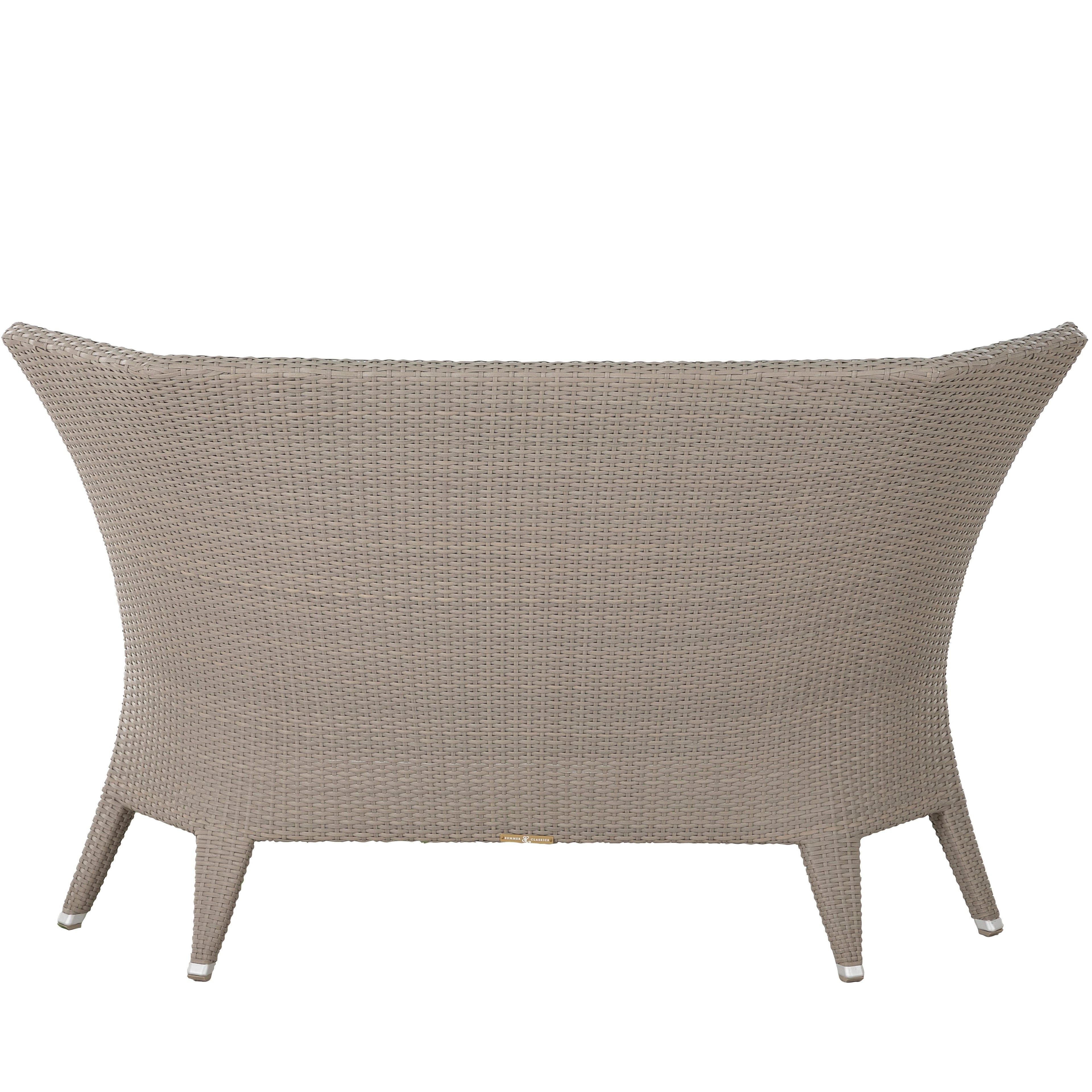 Athena Plus Wicker Corner Slipper Sectional Sofa