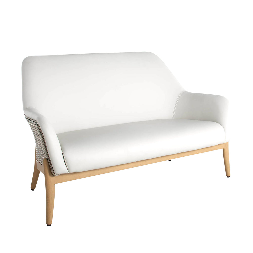 Palma Resin Wicker Outdoor Loveseat