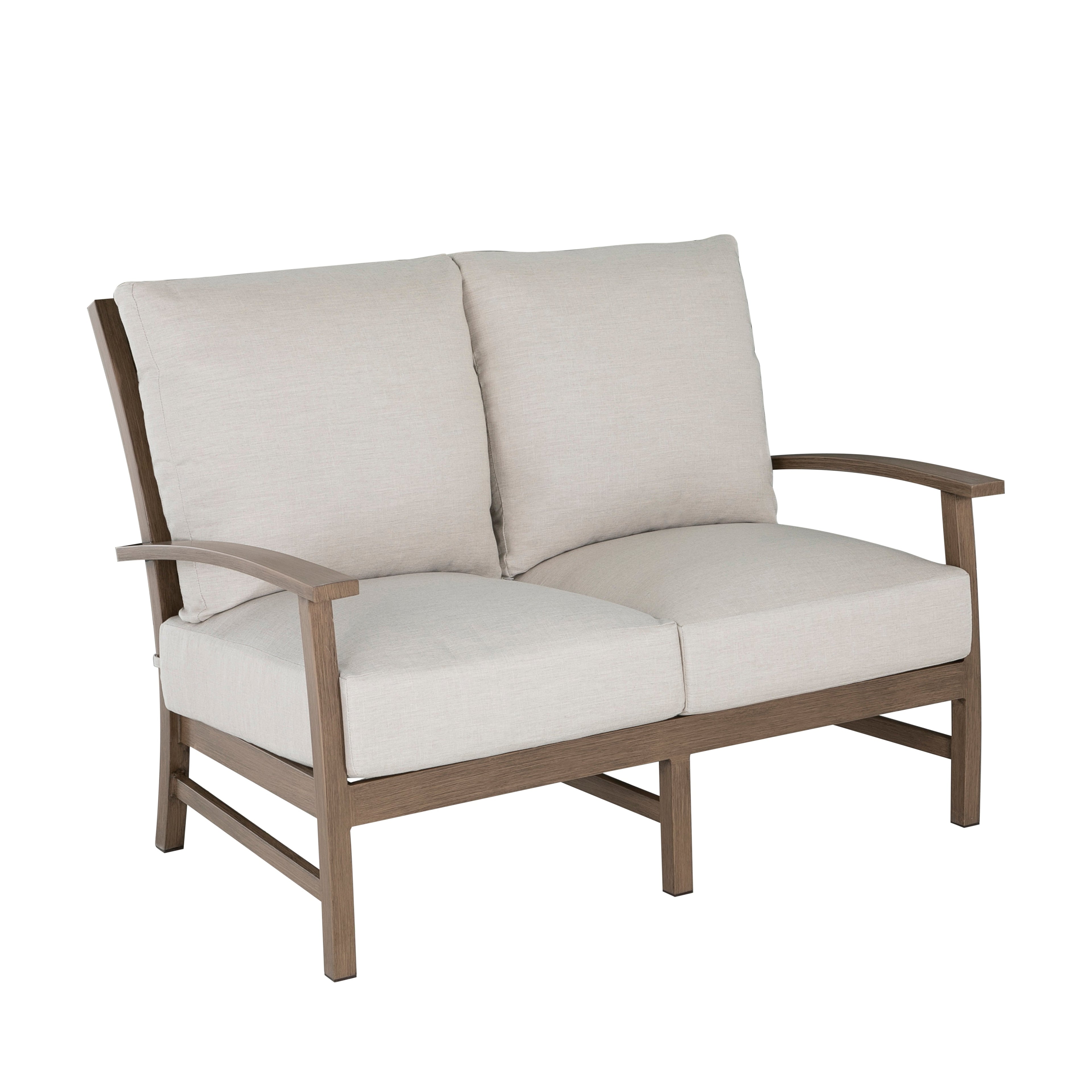 Charleston Aluminum Outdoor Loveseat