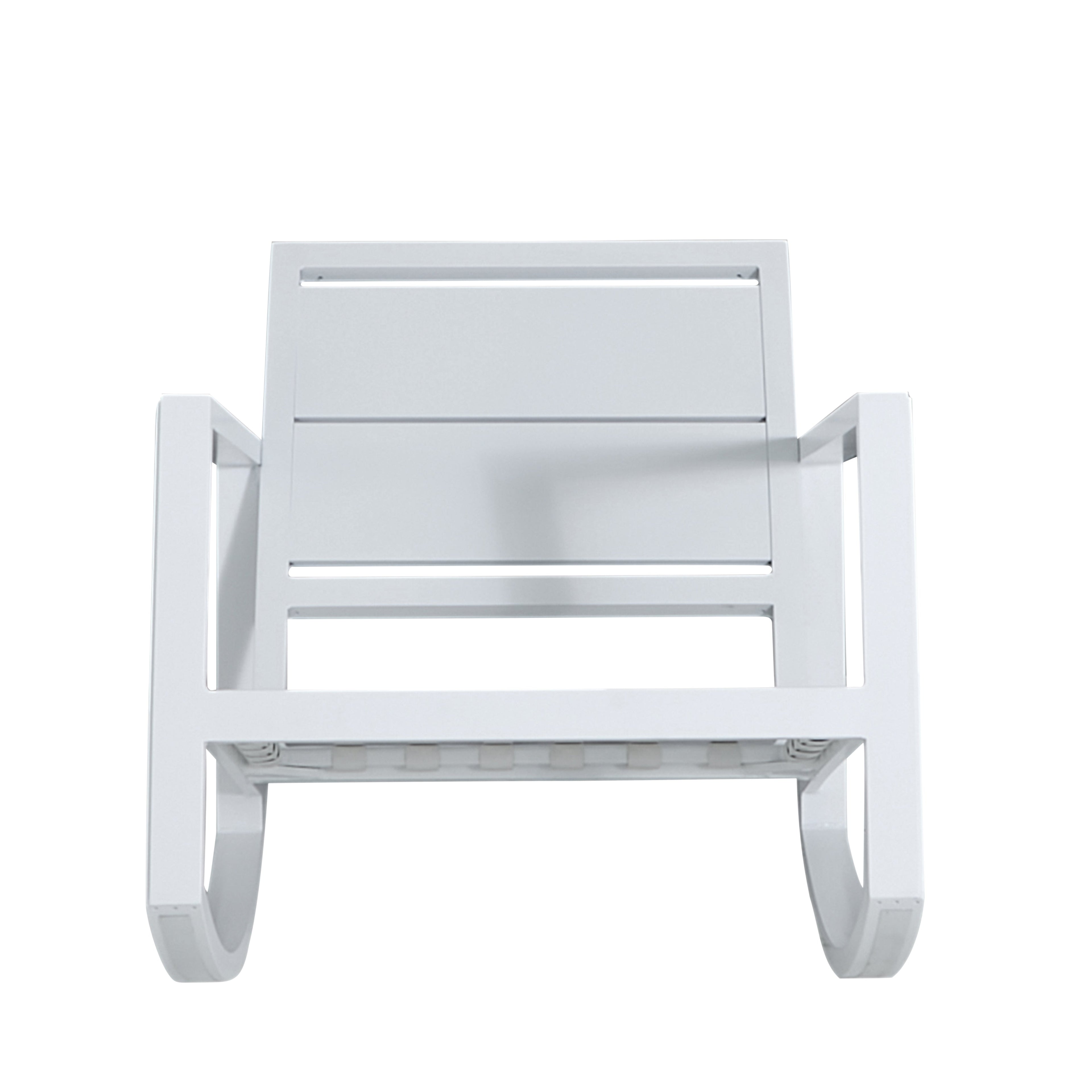 Avondale Aluminum Outdoor Lounge Rocker Chair