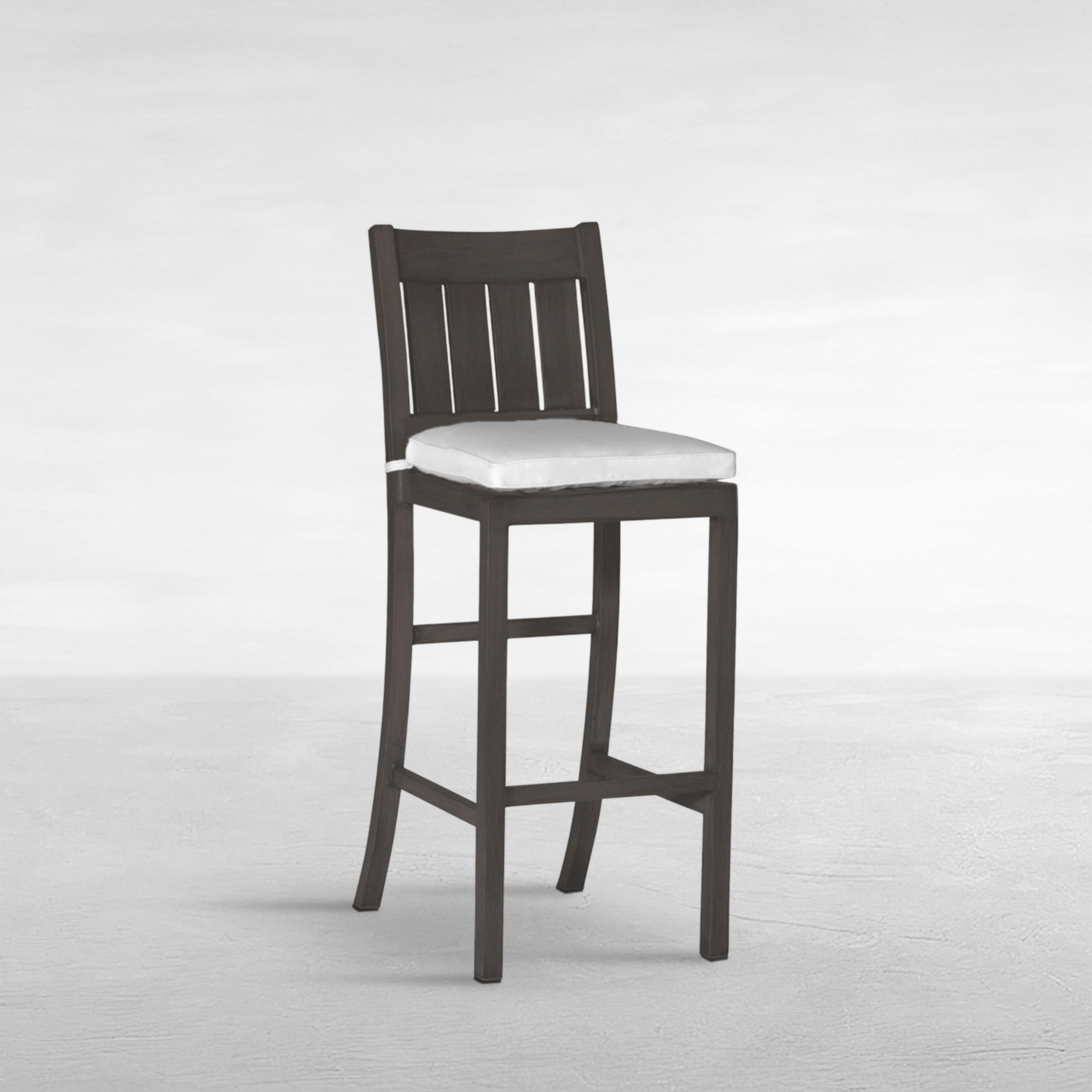 Club Aluminum Outdoor Bar Stool