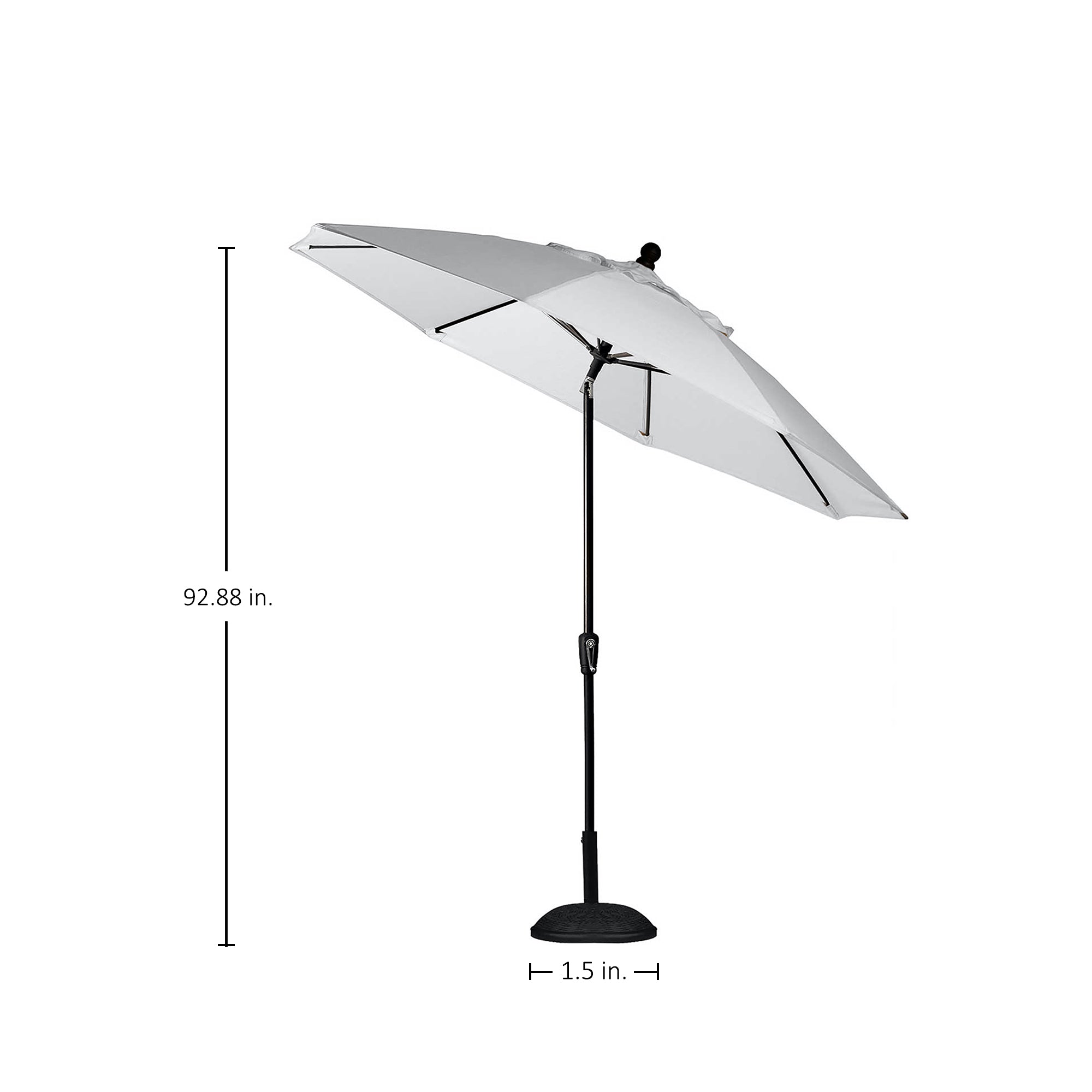 9' Crank Auto Tilt Umbrella