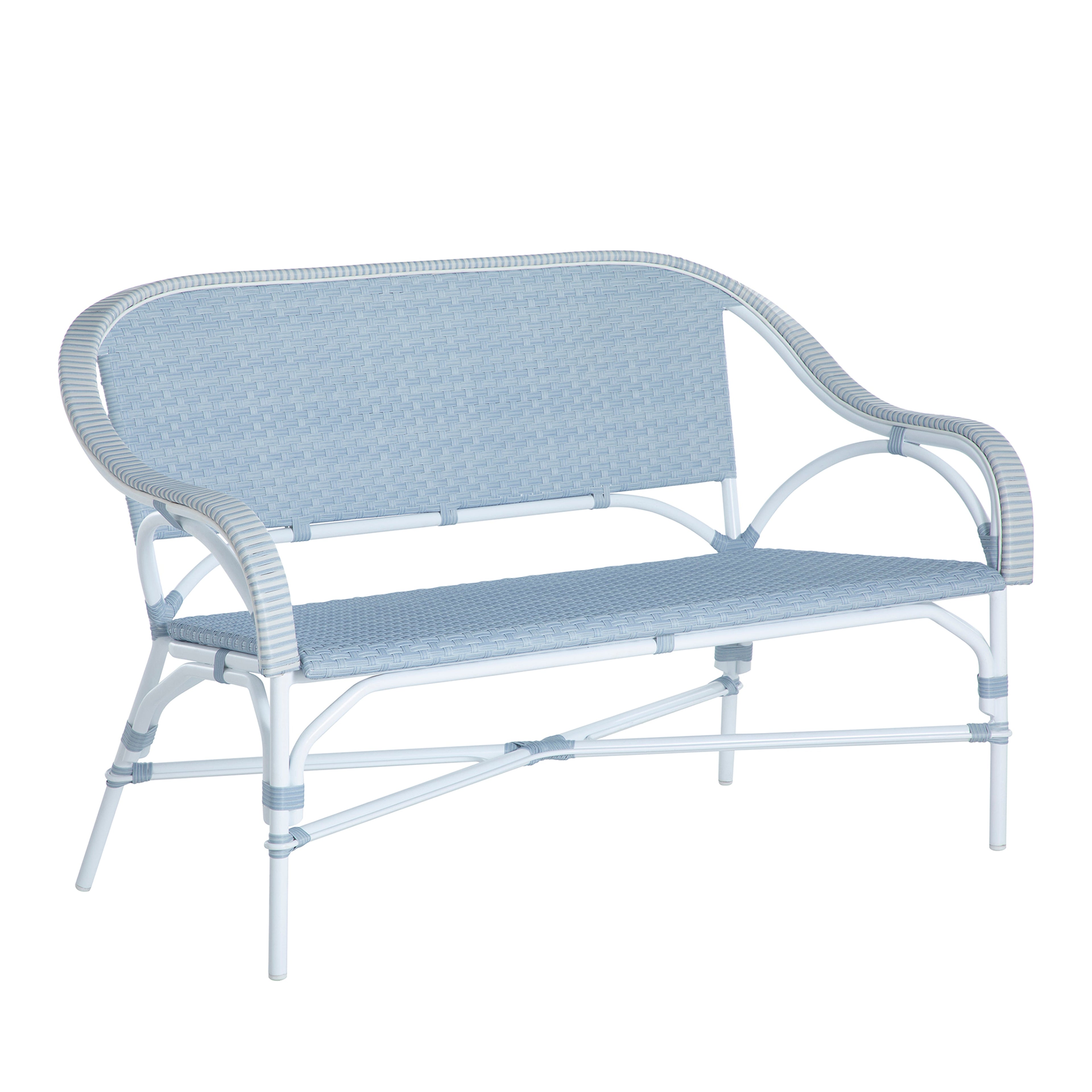 Savoy Resin Wicker Outdoor Loveseat