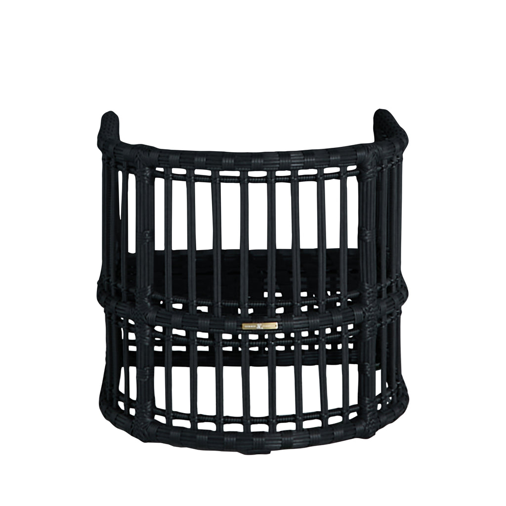 Newport Wicker Woven Outdoor Barrel Chair