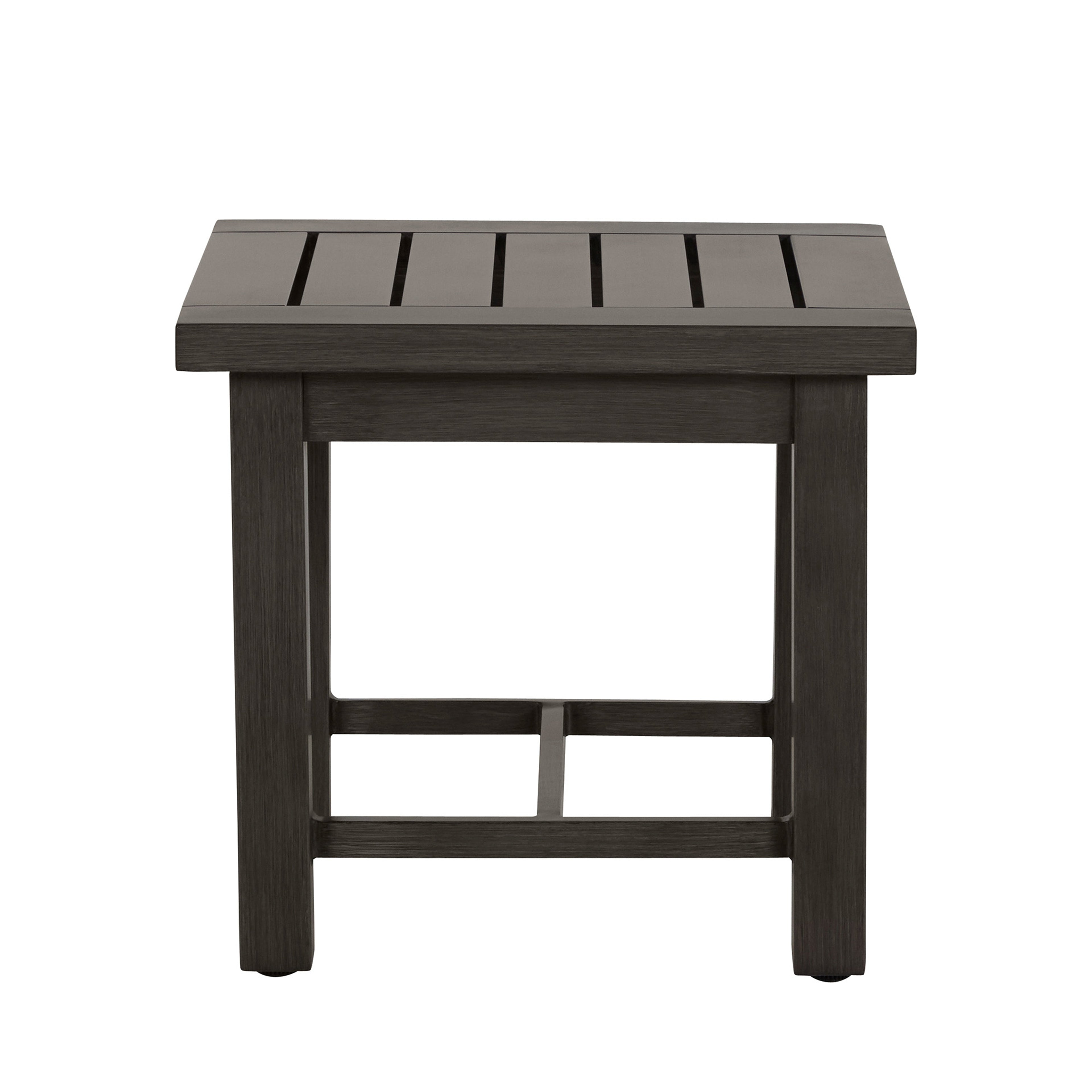 Club Aluminum 22.5" Square Outdoor End Table