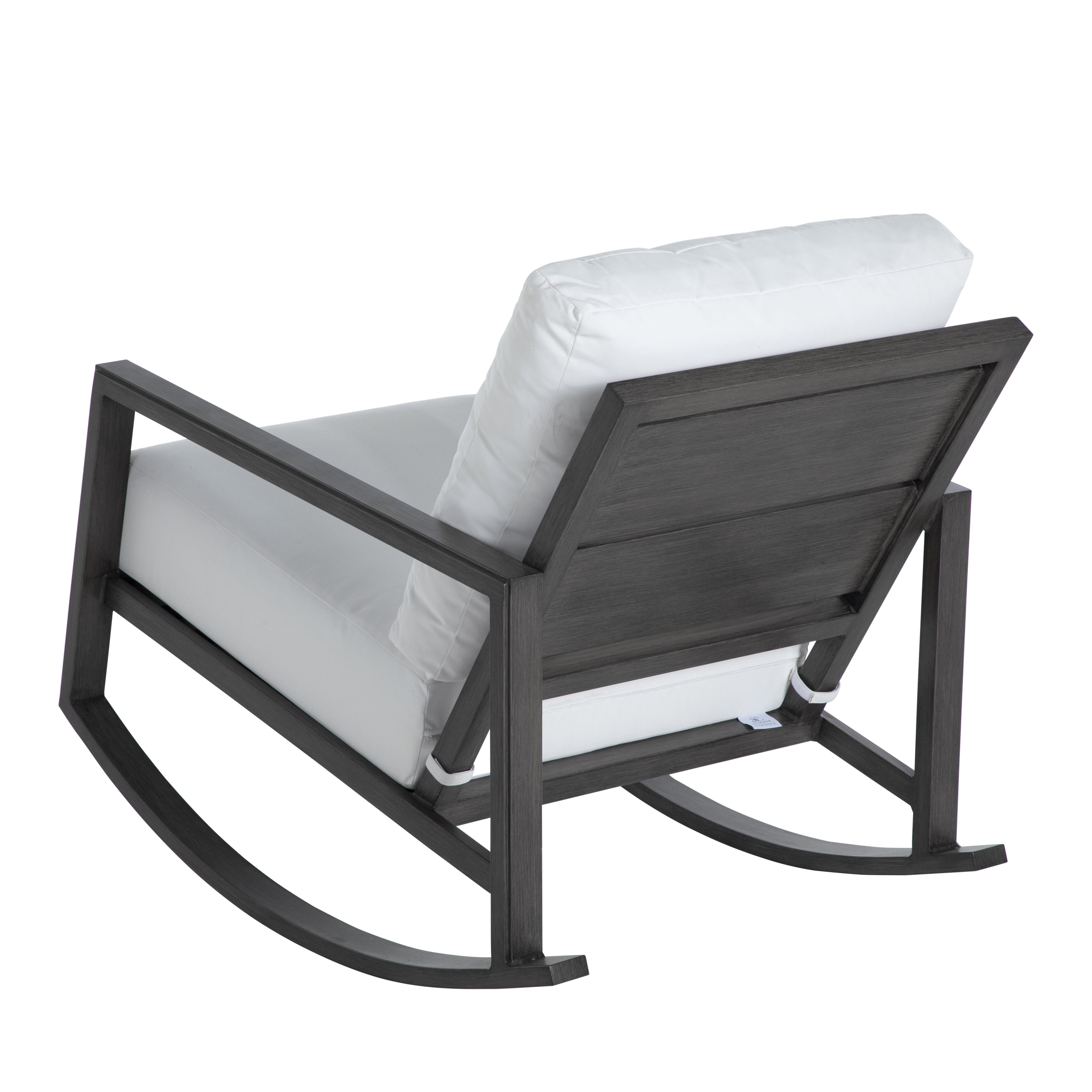 Avondale Aluminum Outdoor Lounge Rocker Chair