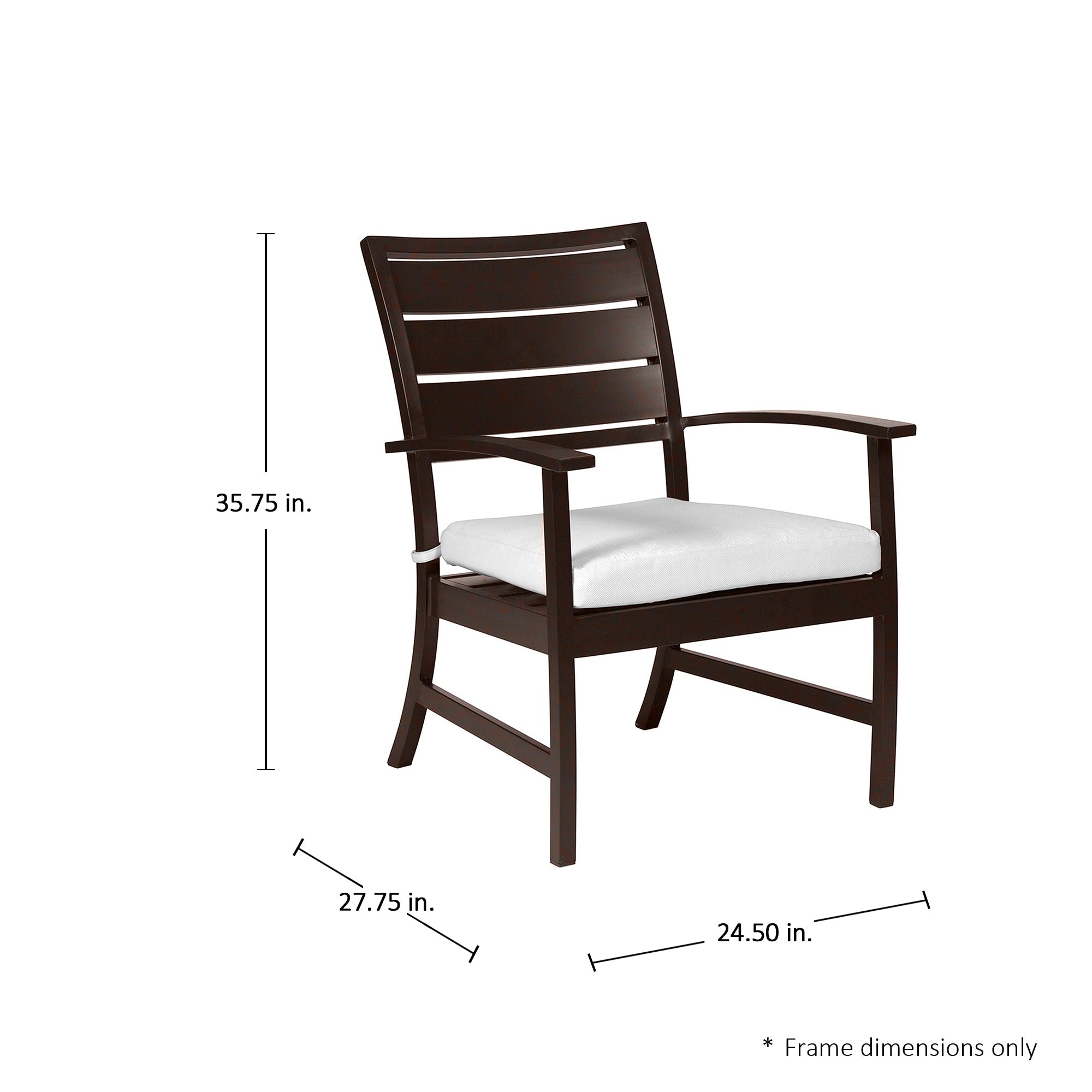 Charleston Aluminum Outdoor Arm Chair