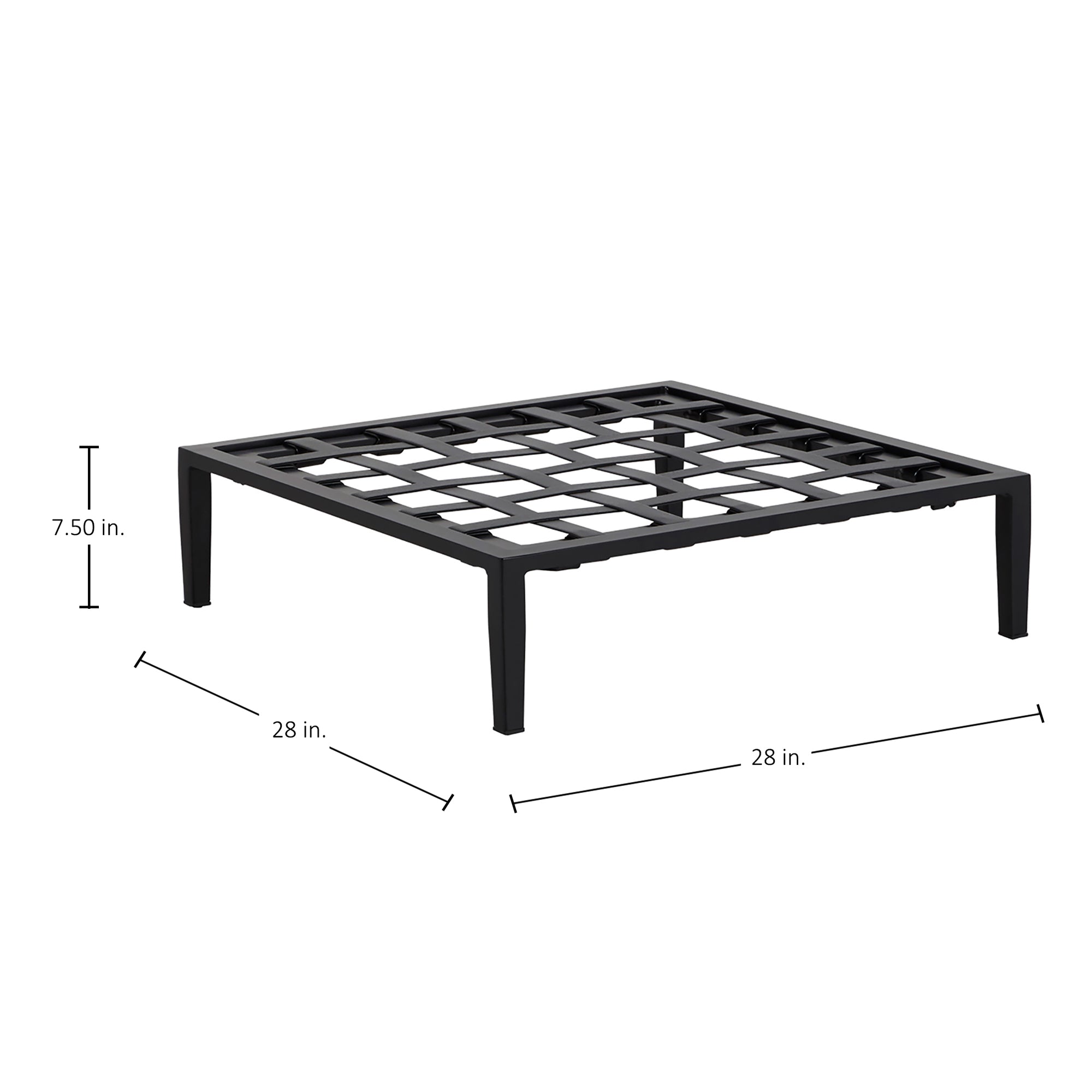 Havana N-Dura Resin Wicker Outdoor Ottoman