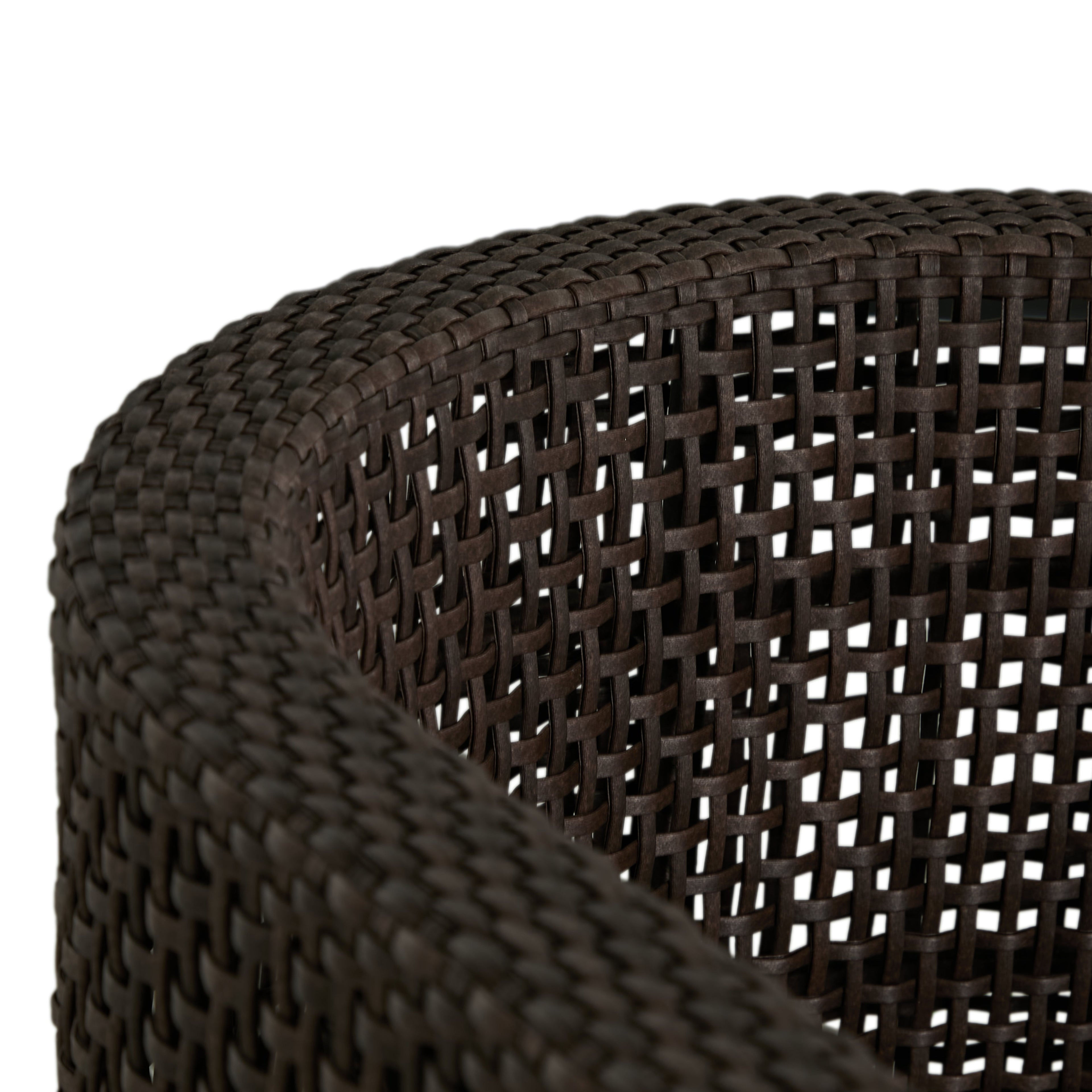 Peninsula Resin Wicker Outdoor Barrel Chair