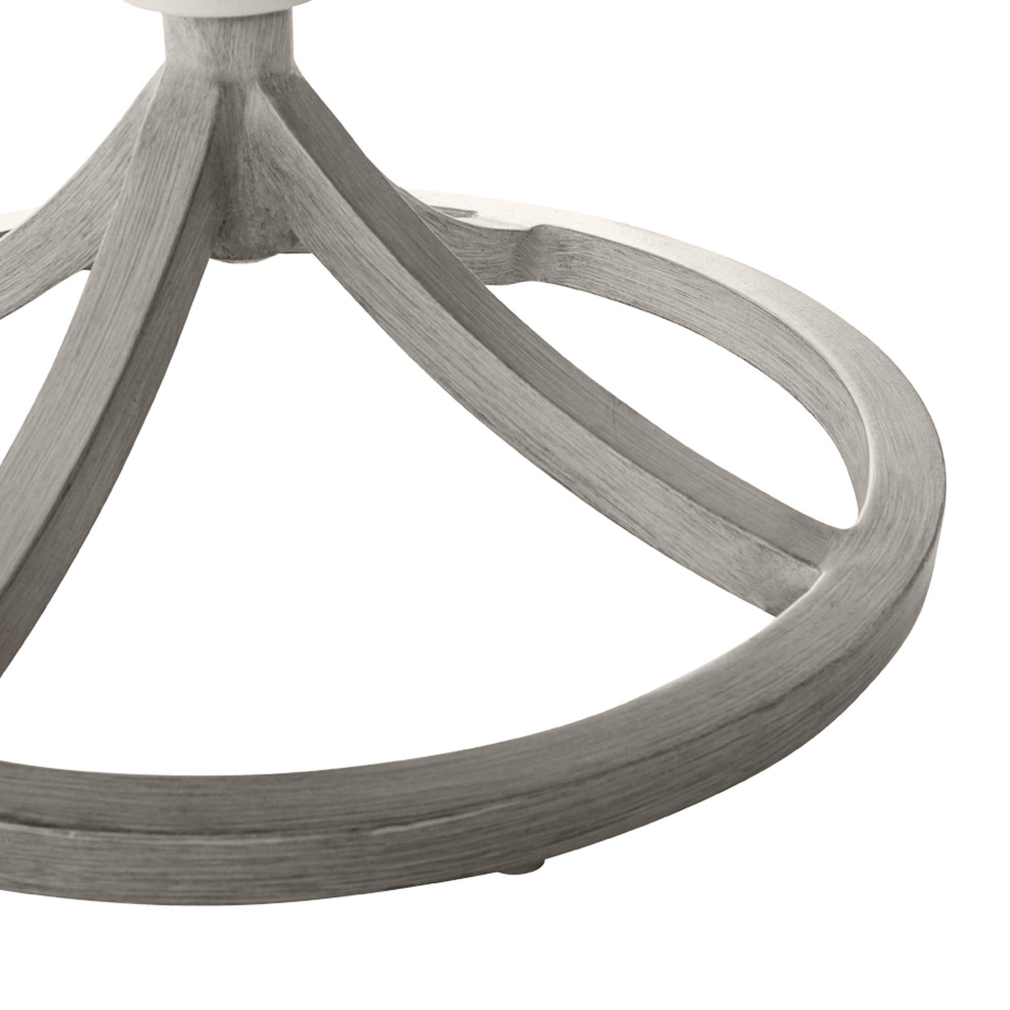 Charleston Aluminum Swivel Rocking Arm Chair