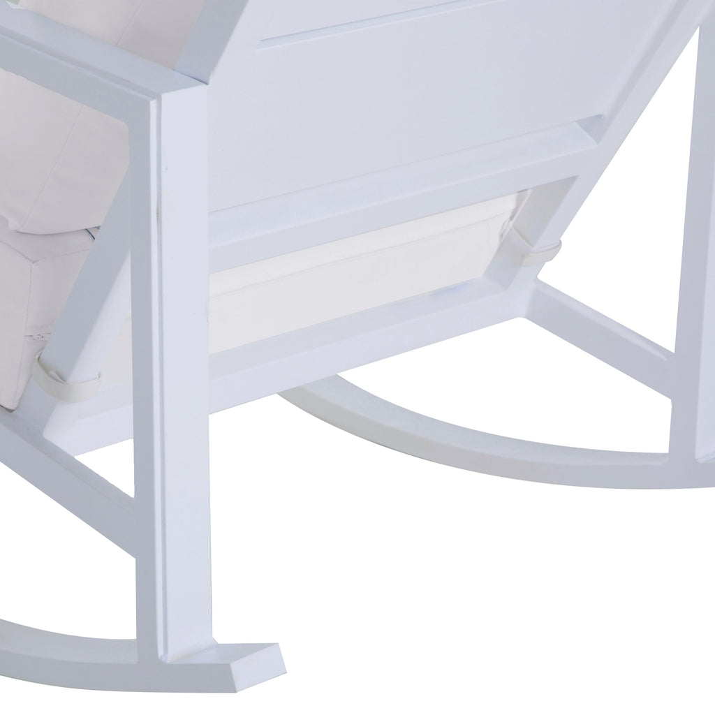 Avondale Aluminum Outdoor Lounge Rocker Chair
