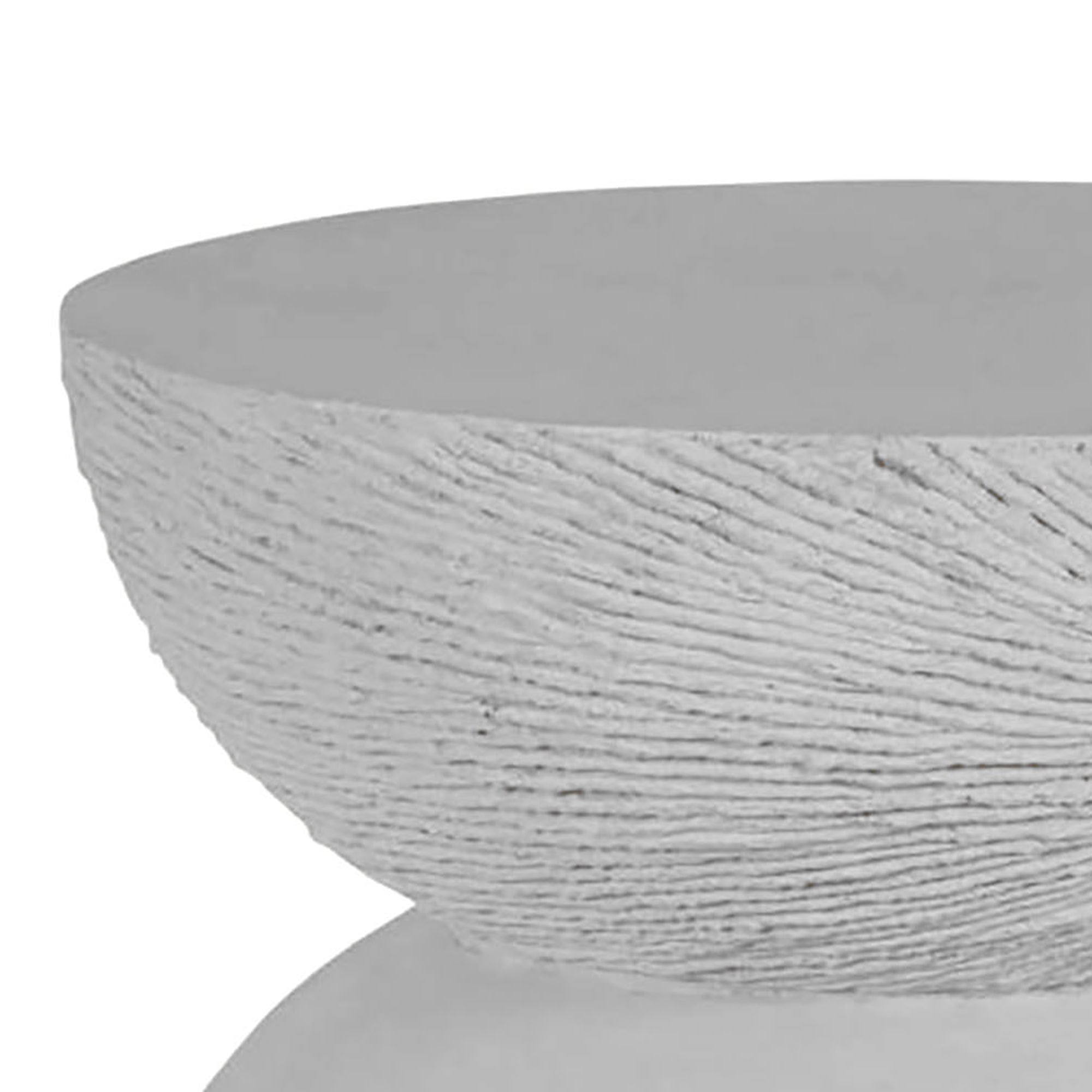 Darley Cast Round Outdoor Pedestal Coffee Table
