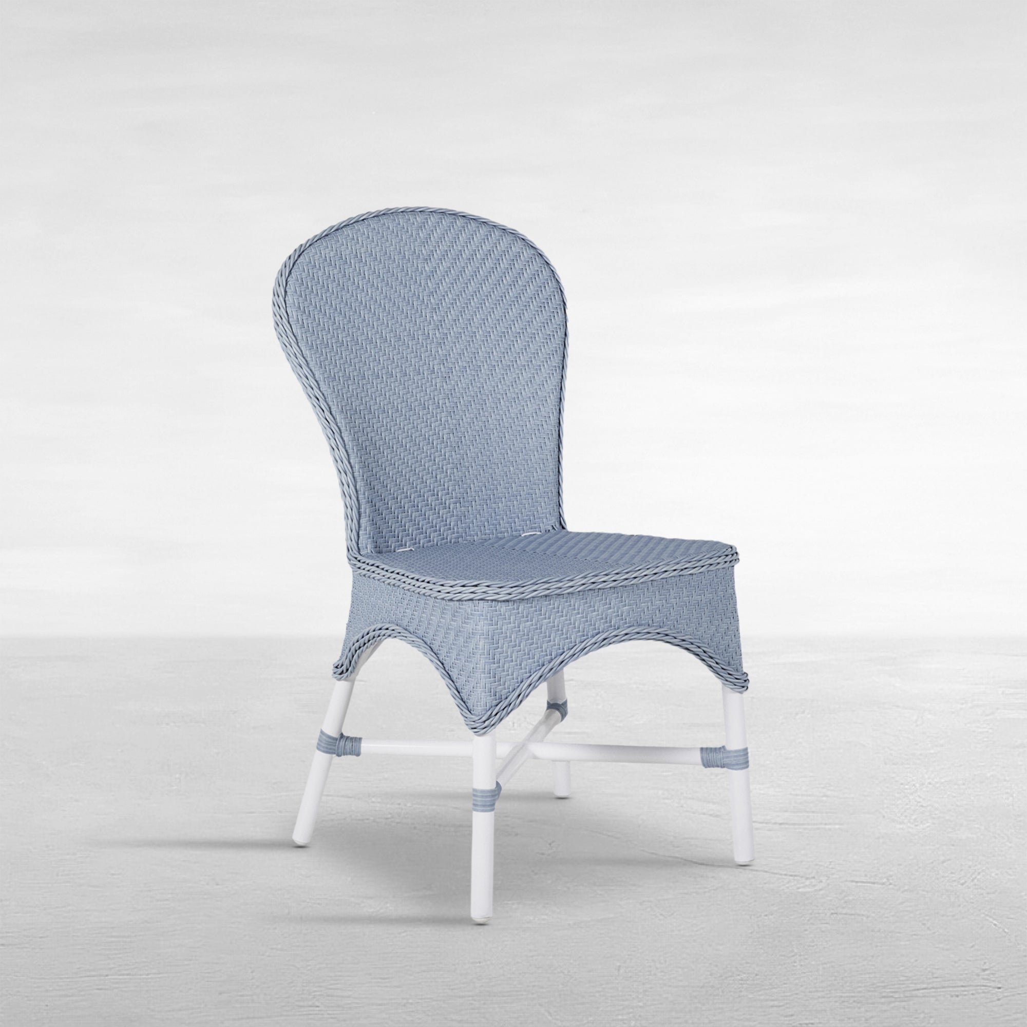 Savoy N-Dura Resin Wicker Outdoor Side Chair