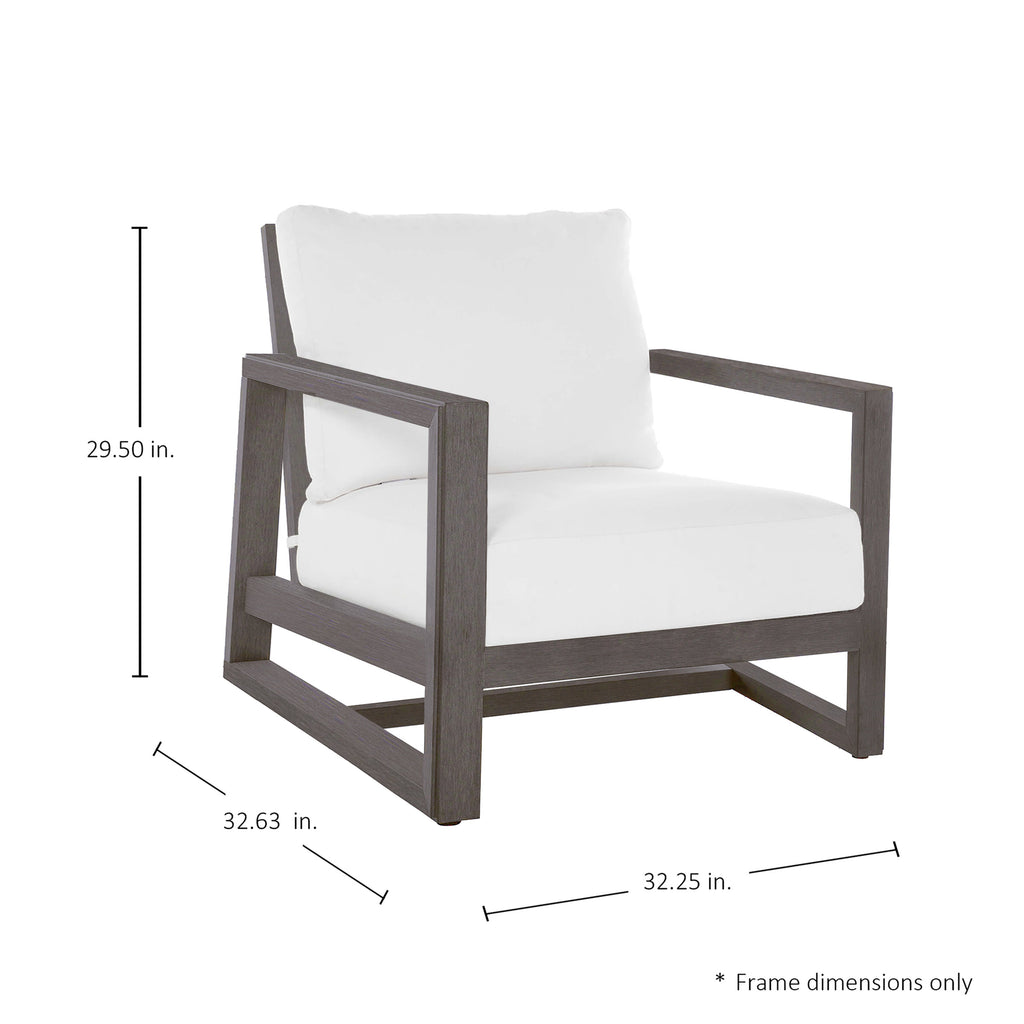 Avondale N-Dura Wood Outdoor Lounge Chair