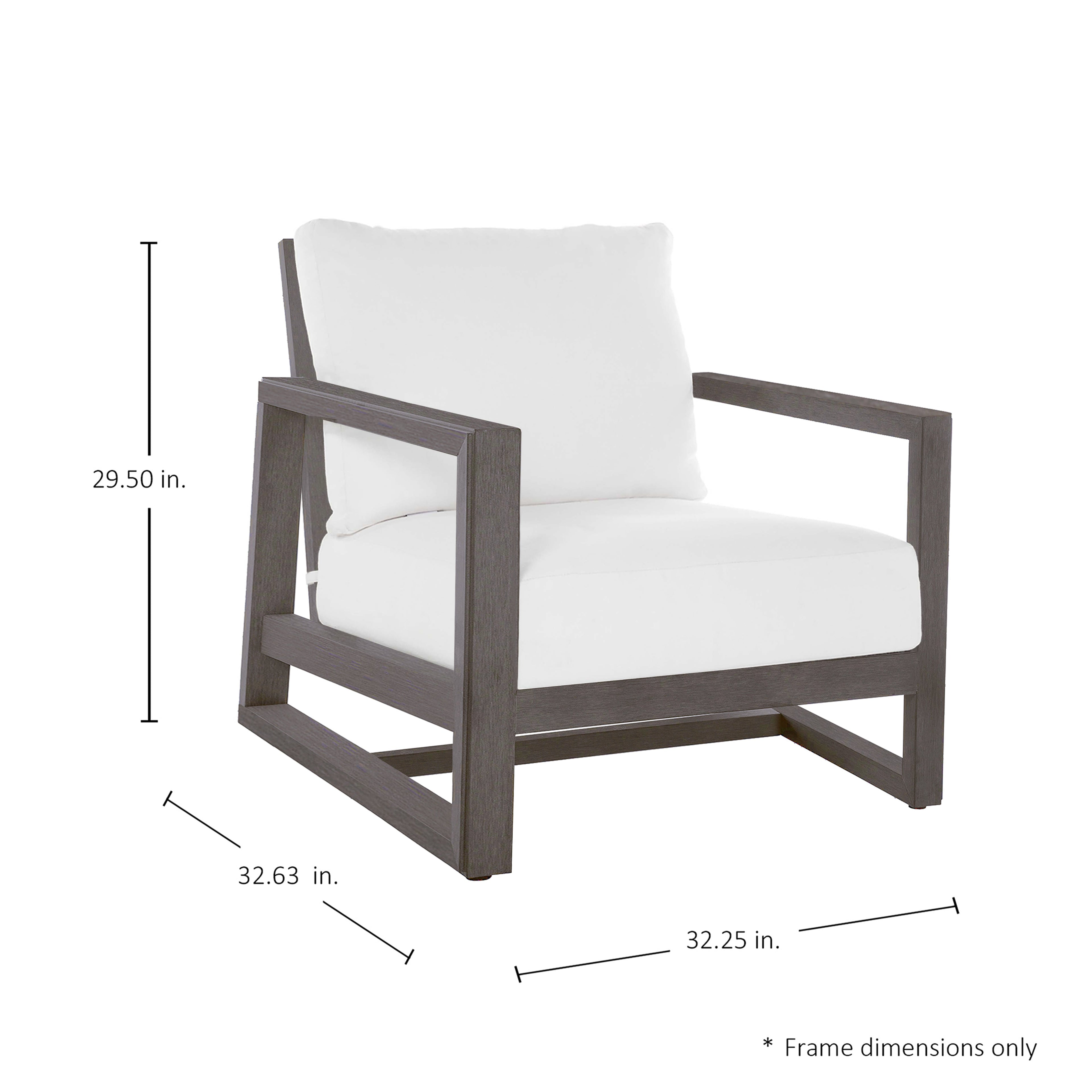 Avondale N-Dura Wood Outdoor Lounge Chair