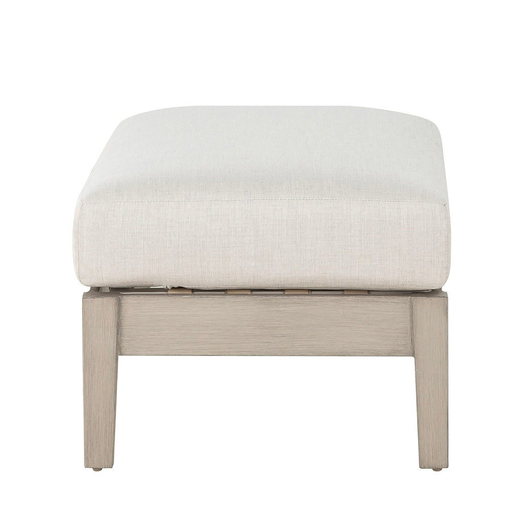 Kennebunkport Aluminum Outdoor Woven Ottoman