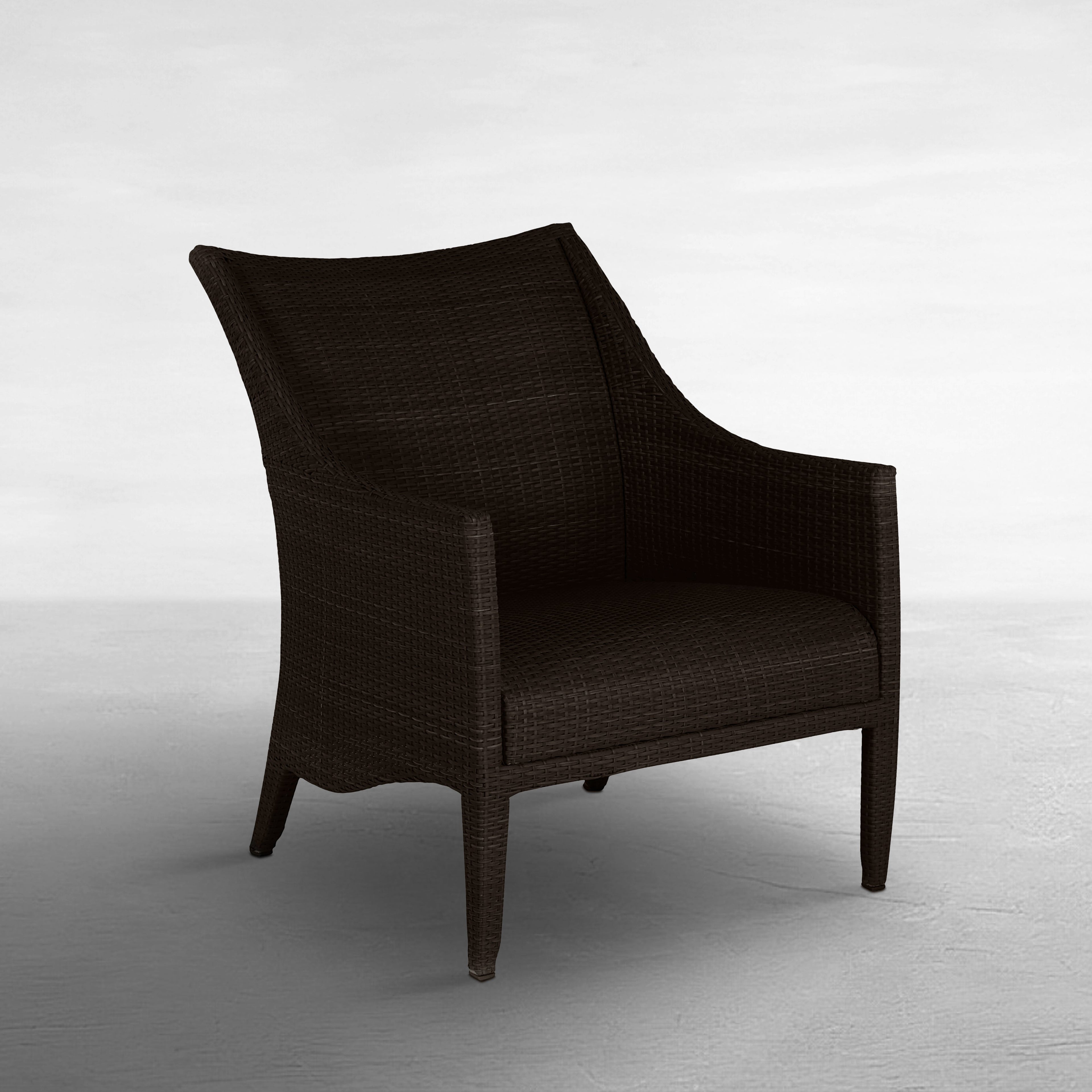 Athena Plus Woven Wicker Outdoor Lounge Chair