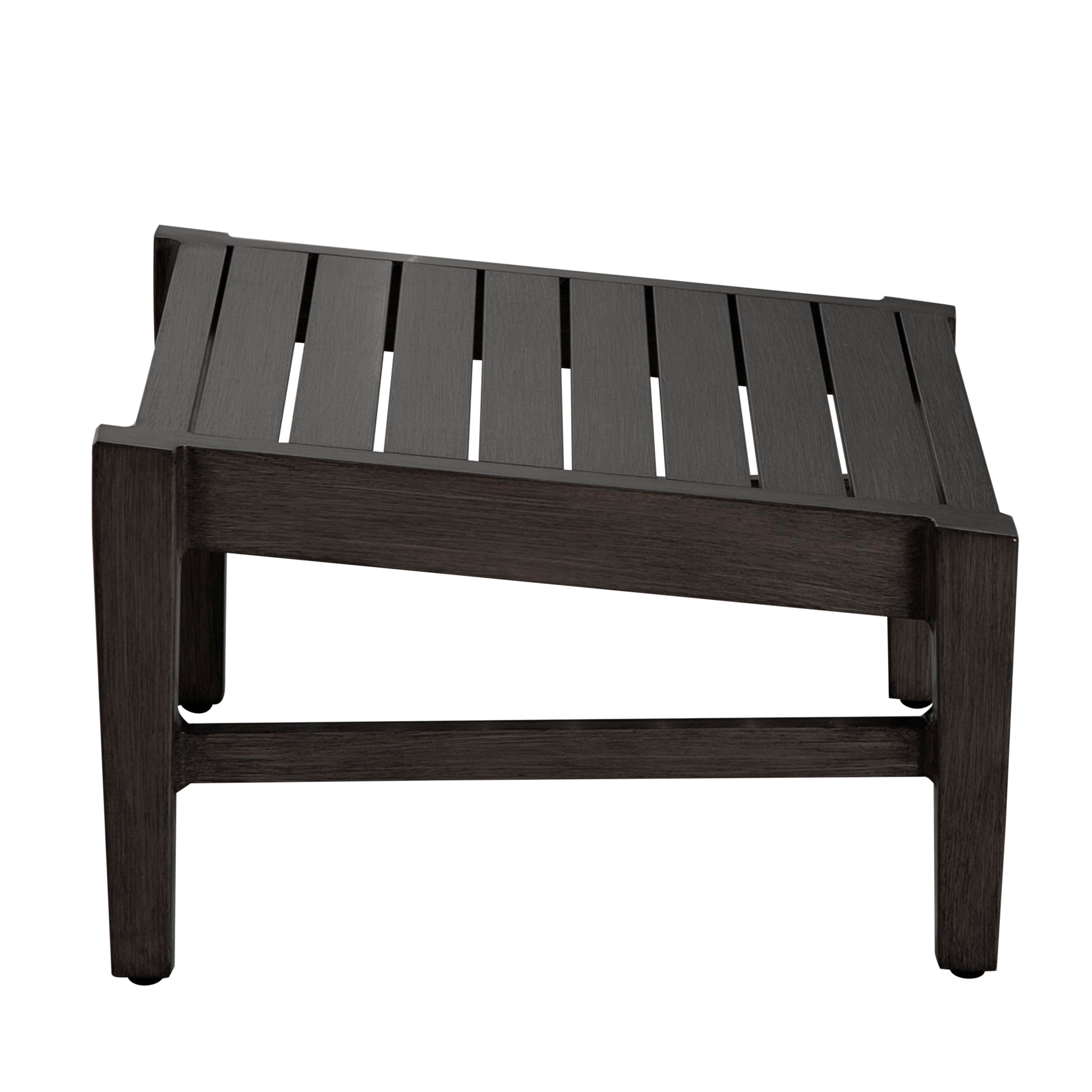 Croquet Aluminum Outdoor Ottoman