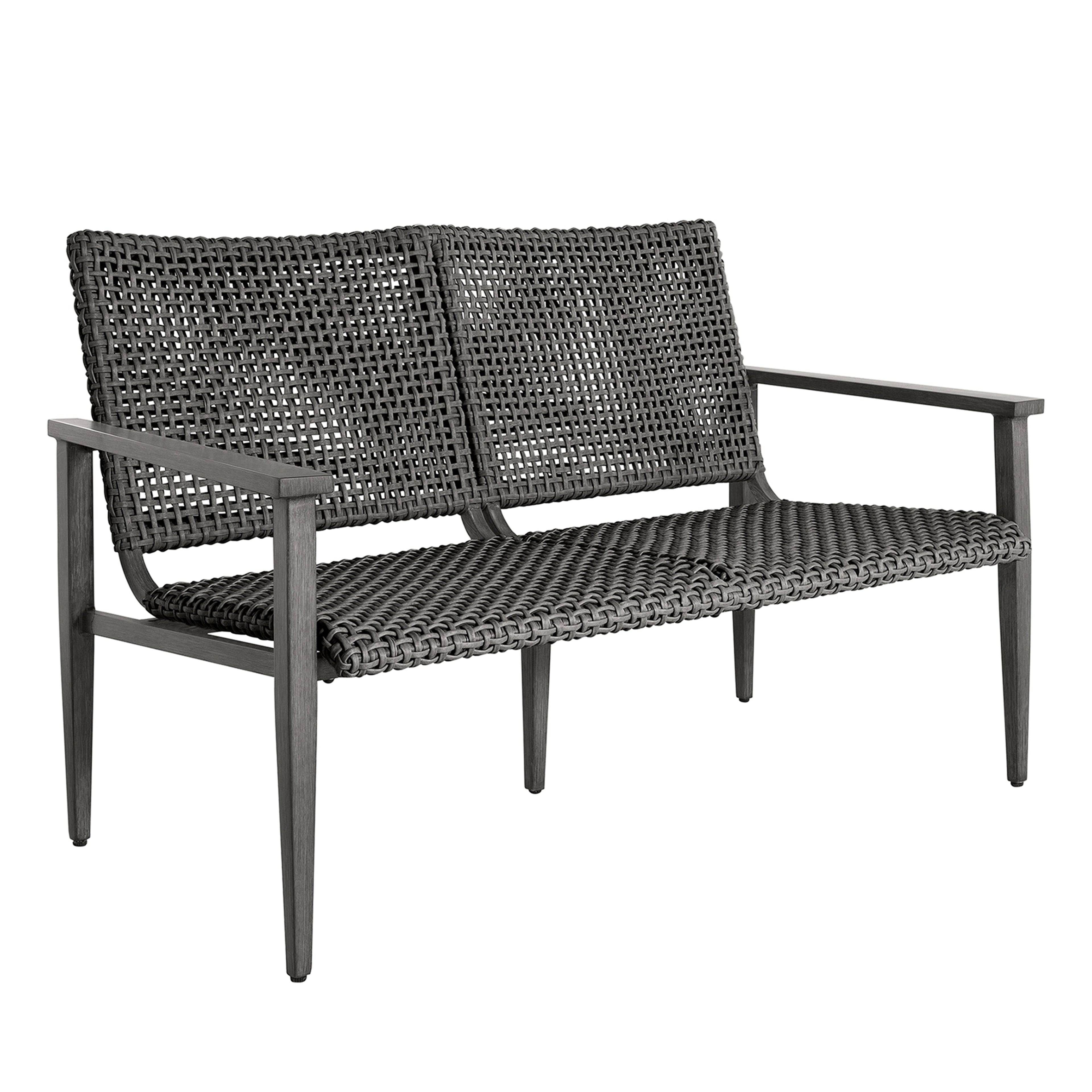 Harbor Resin Wicker Outdoor Loveseat