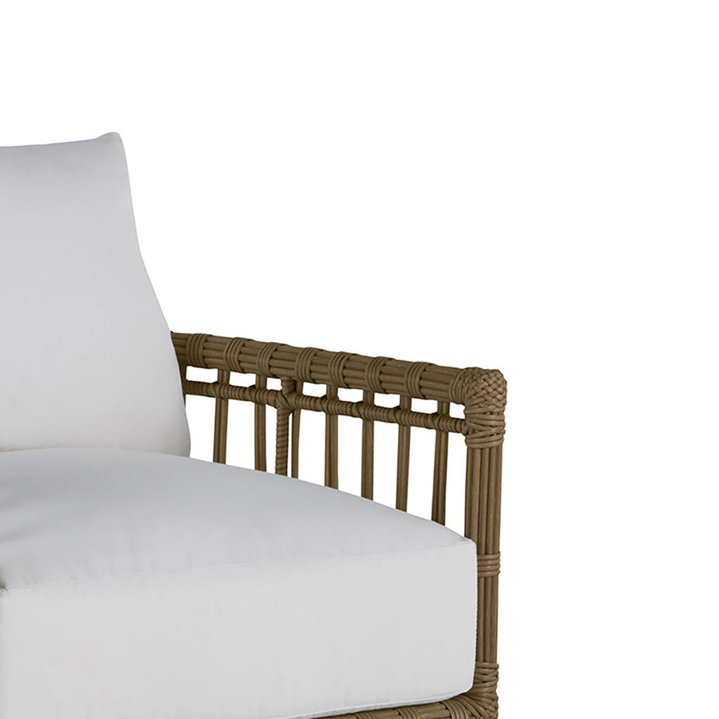Newport Wicker Woven Outdoor Barrel Swivel Chair