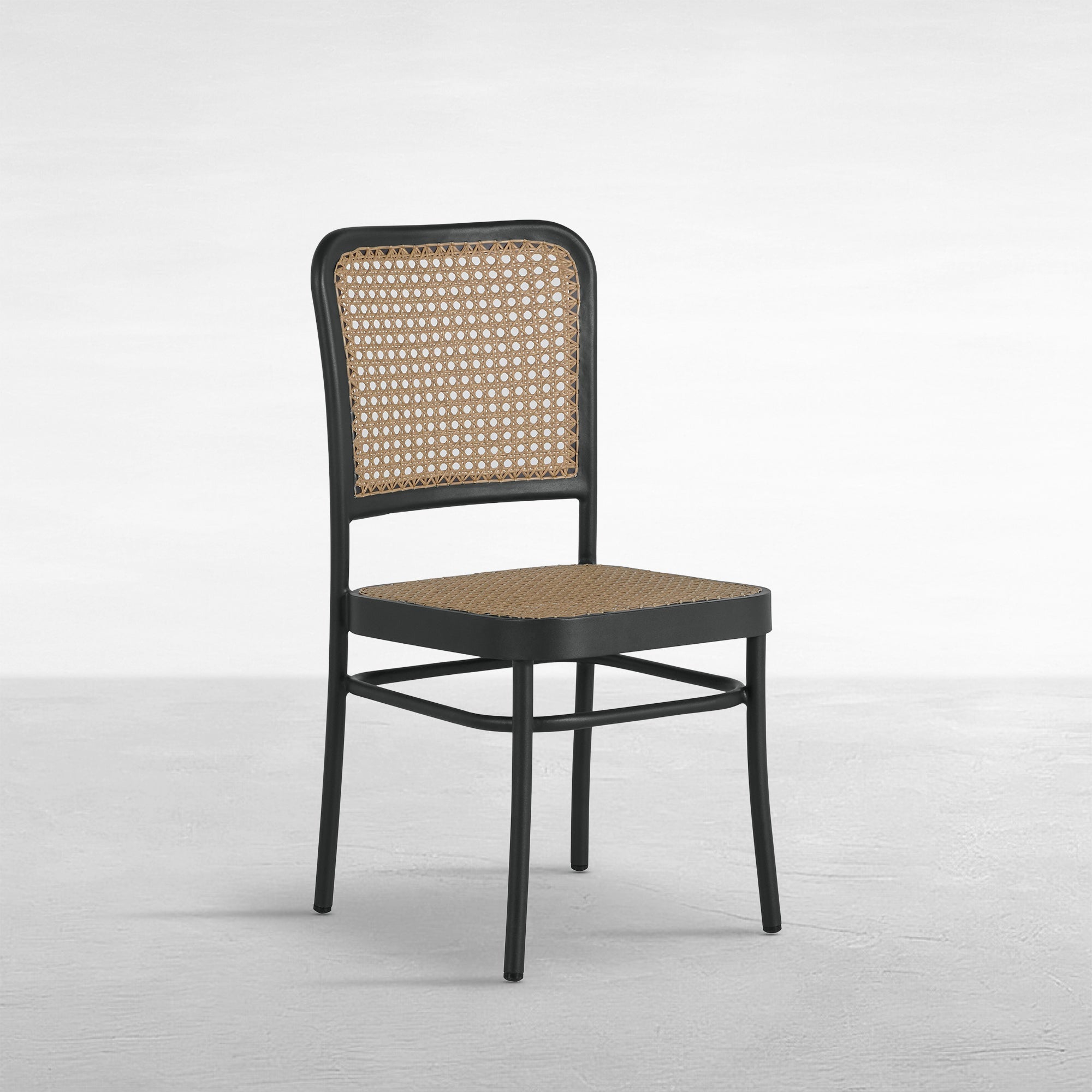 Bordeaux N-Dura Resin Wicker Outdoor Side Chair