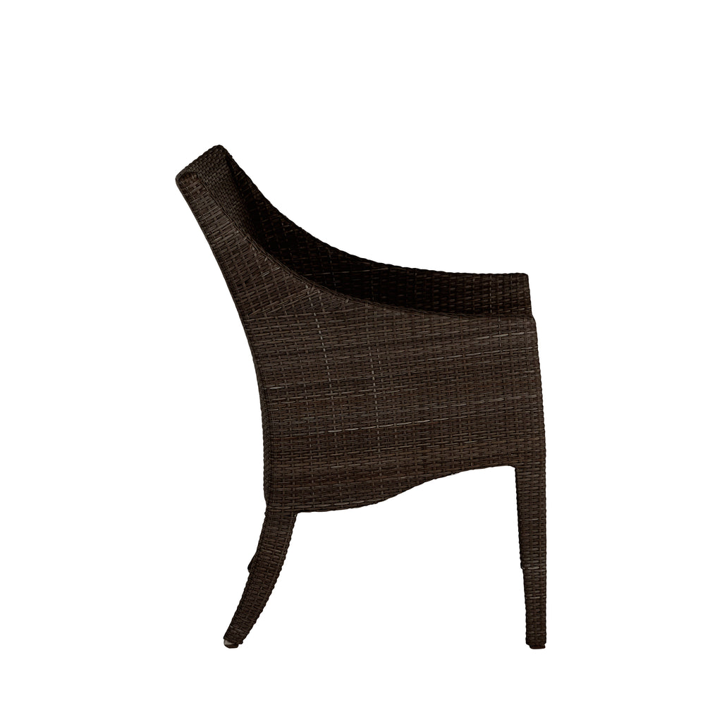 Athena Plus Woven Resin Wicker Outdoor Arm Chair