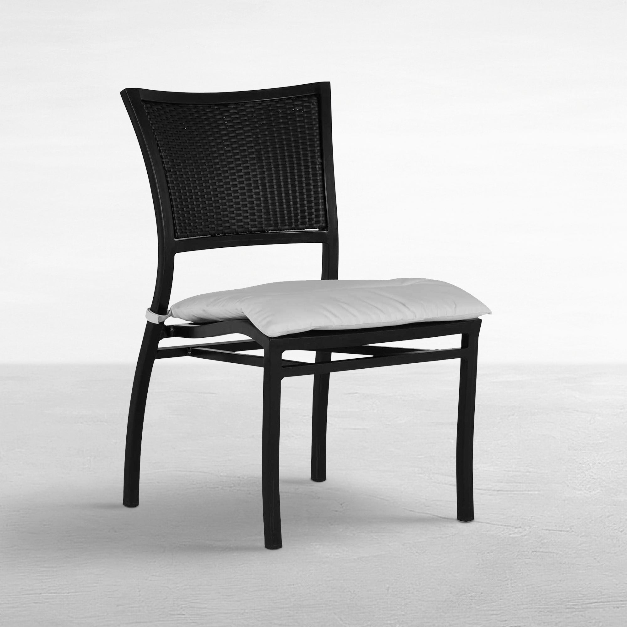Aire N-Dura Resin Wicker Outdoor Side Chair