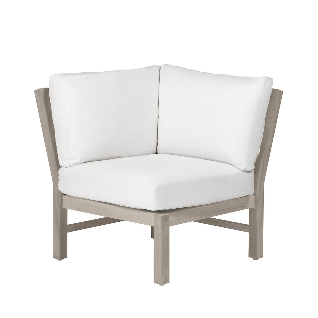 Club Teak Outdoor Sectional Corner Chair