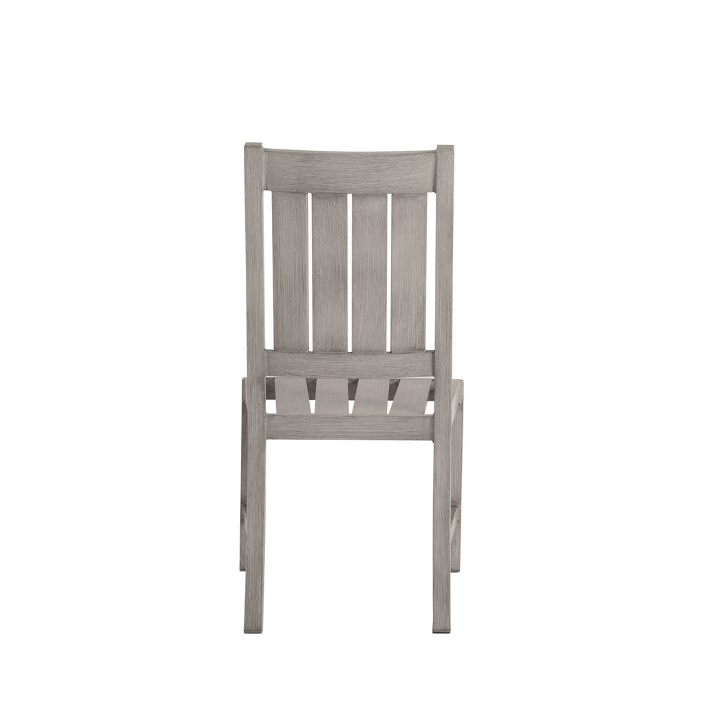 Club Croquet Aluminum Outdoor Side Chair