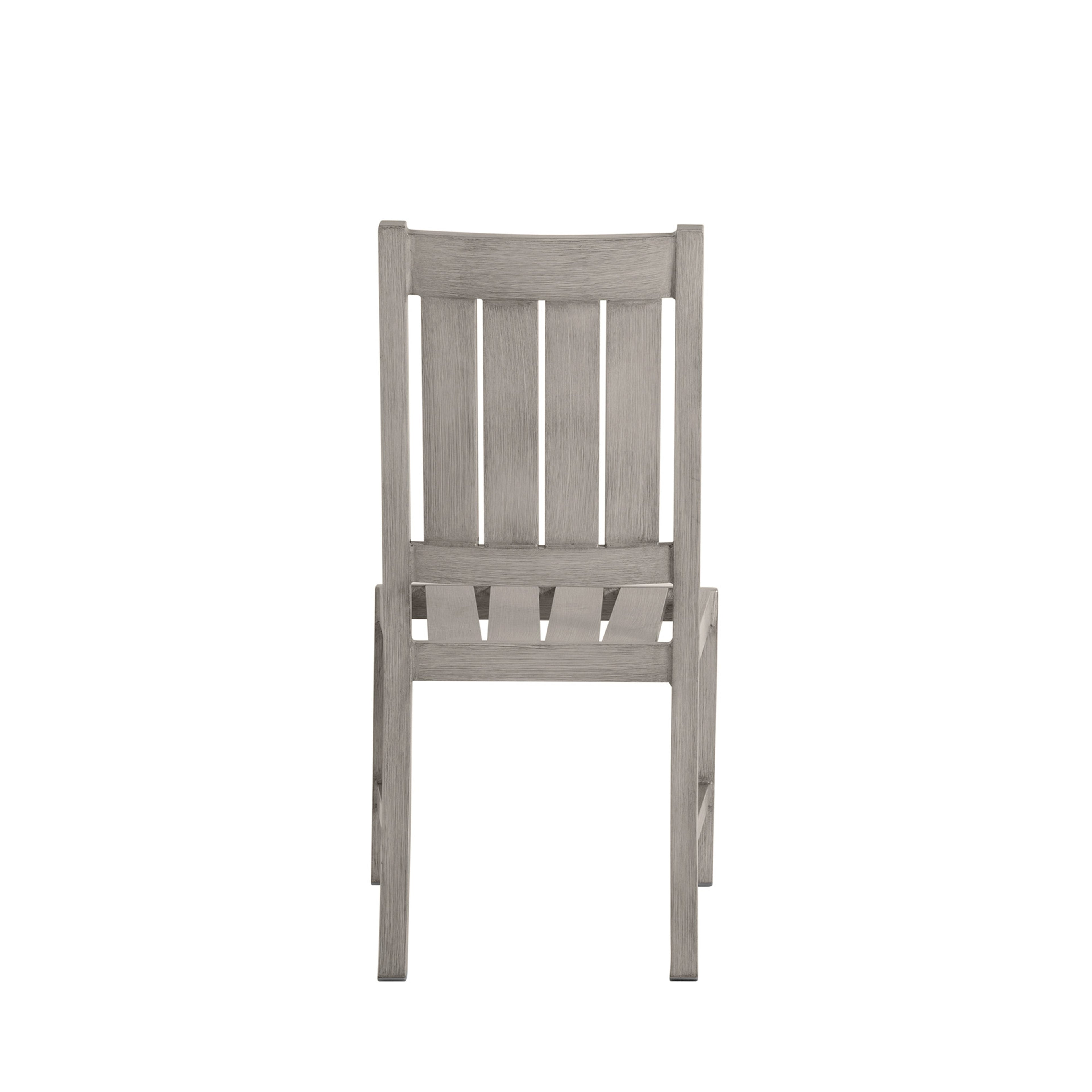 Club Croquet Aluminum Outdoor Side Chair