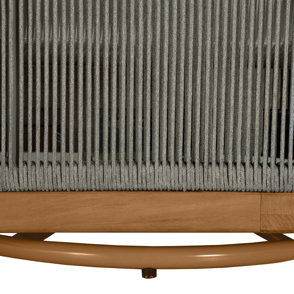 Avalon Teak Outdoor Swivel Lounge Chair