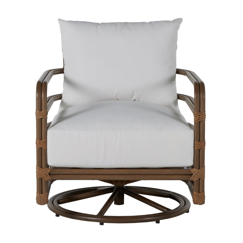 Malibu N-Dura Resin Wicker Outdoor Swivel Rocker