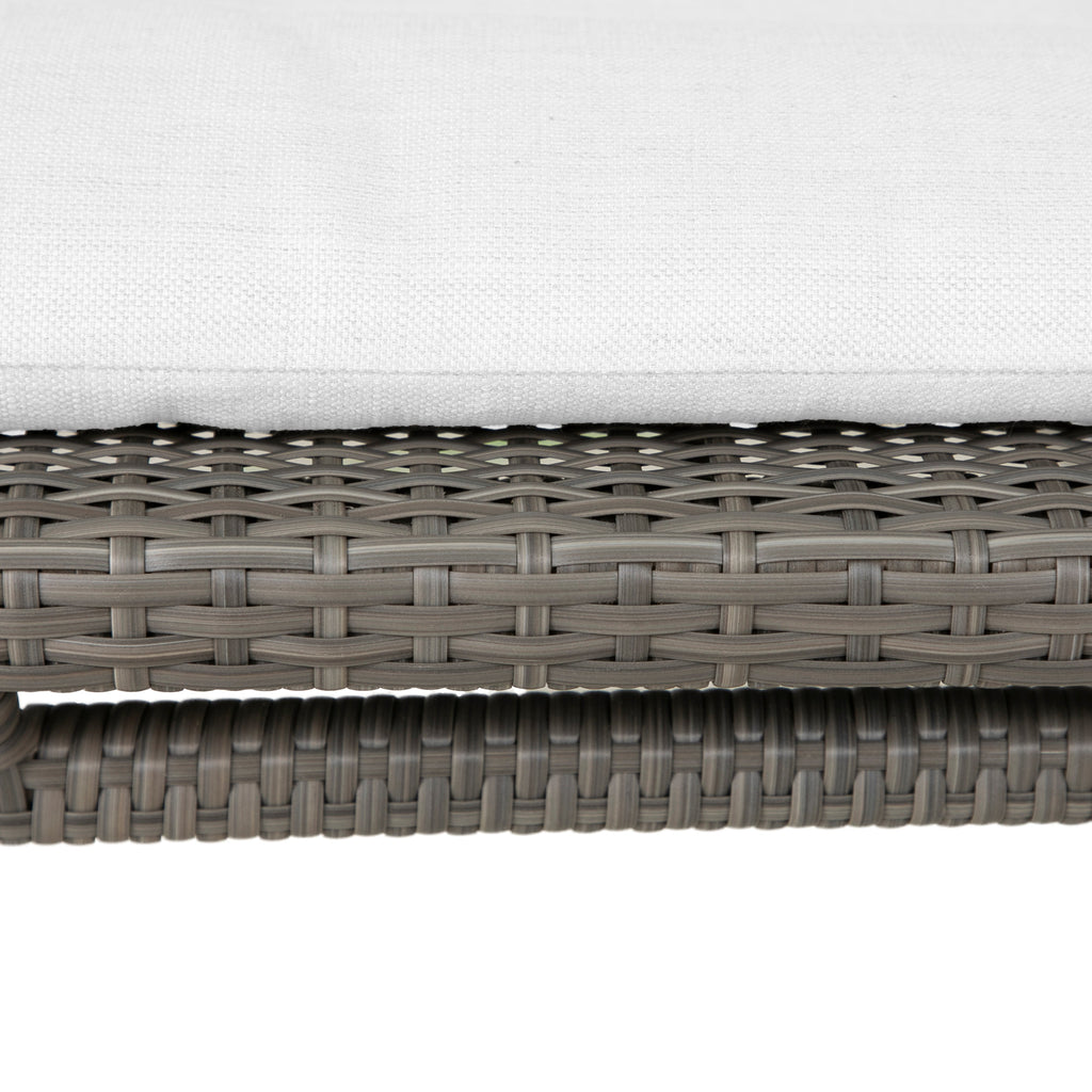 Skye N-Dura Resin Wicker Outdoor Woven Bench
