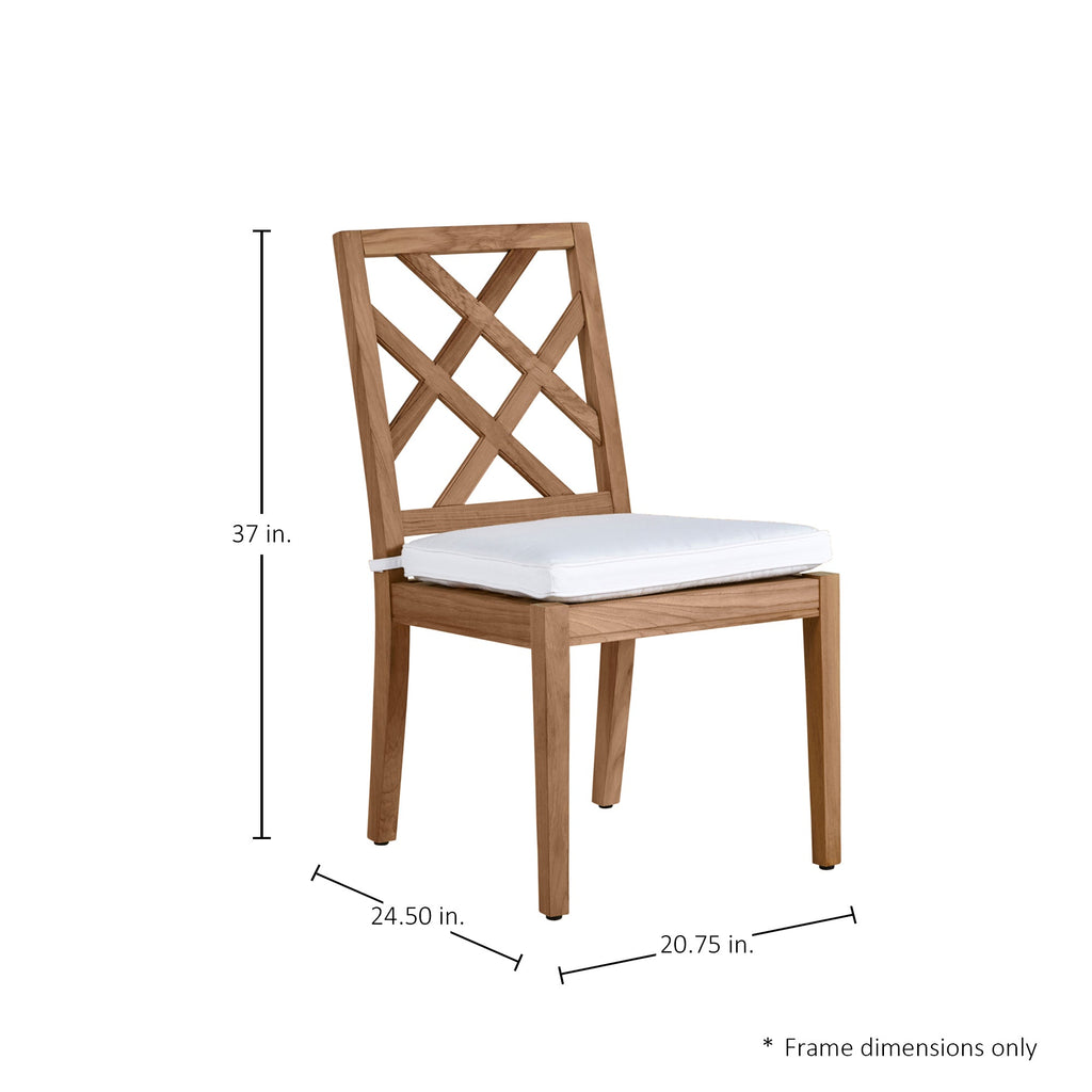 Haley Teak Outdoor Side Chair
