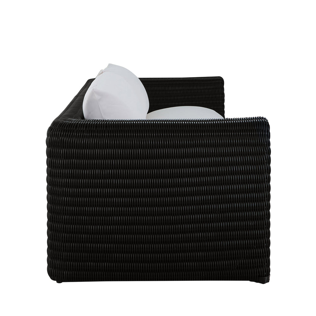 Como Resin Wicker Sofa