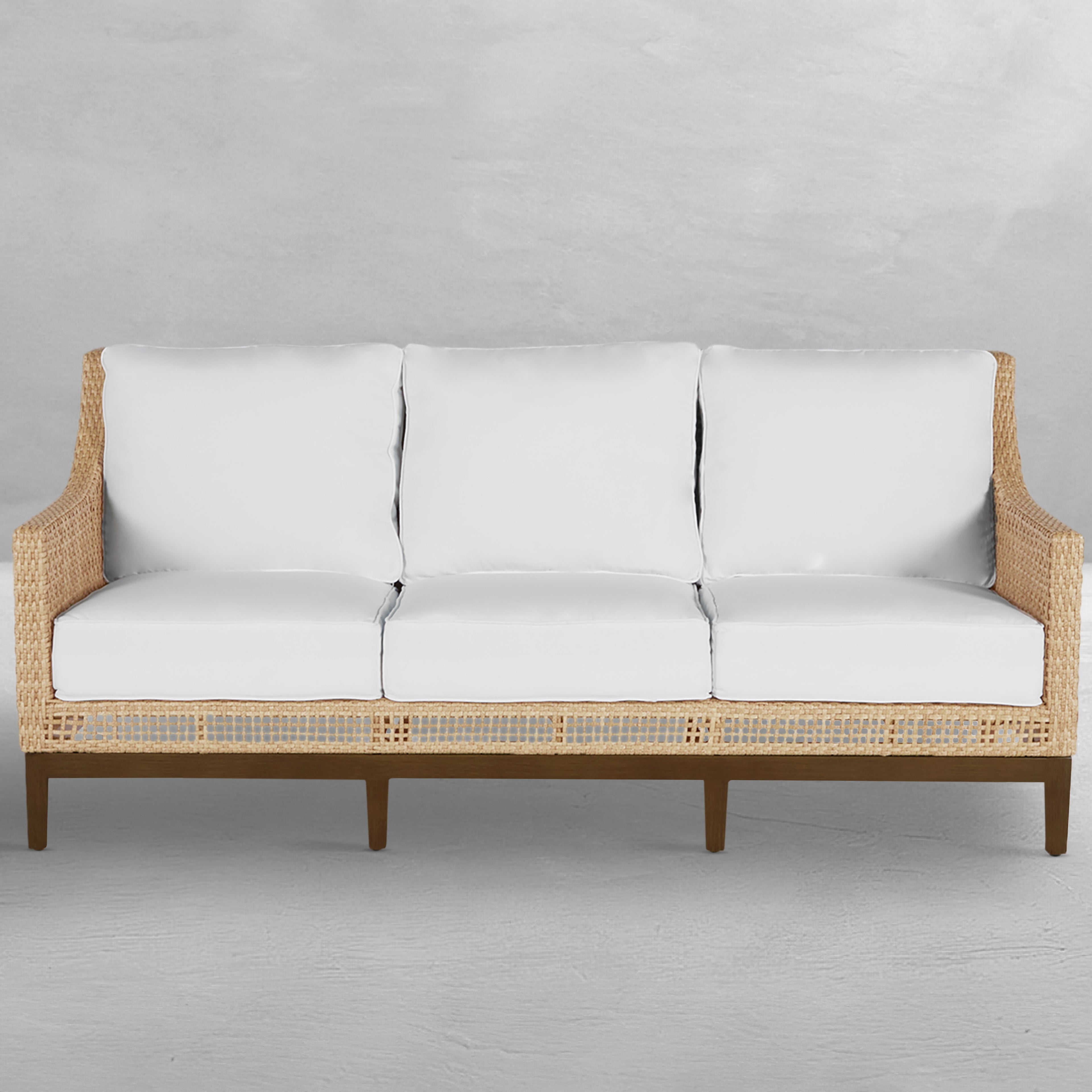 Peninsula Resin Wicker Outdoor Sofa