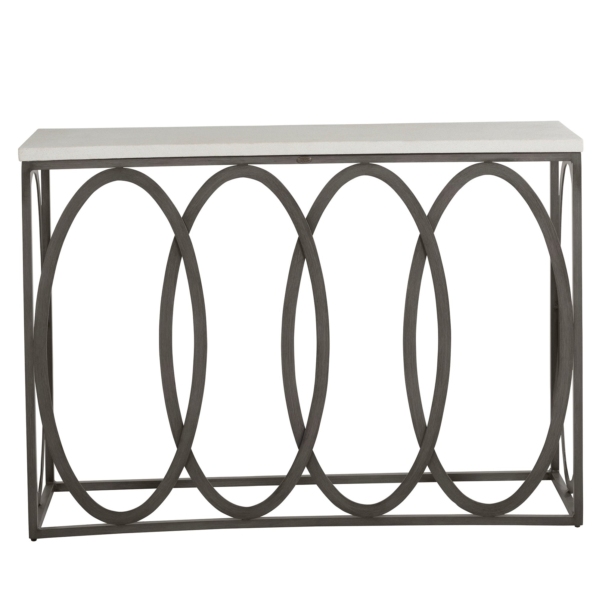 Ella Aluminum Rectangle Outdoor Console Table
