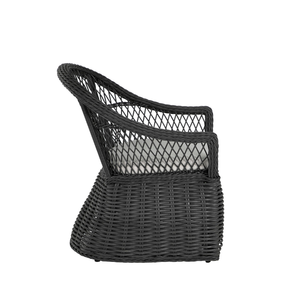 Soho Woven N-Dura Resin Wicker Outdoor Arm Chair