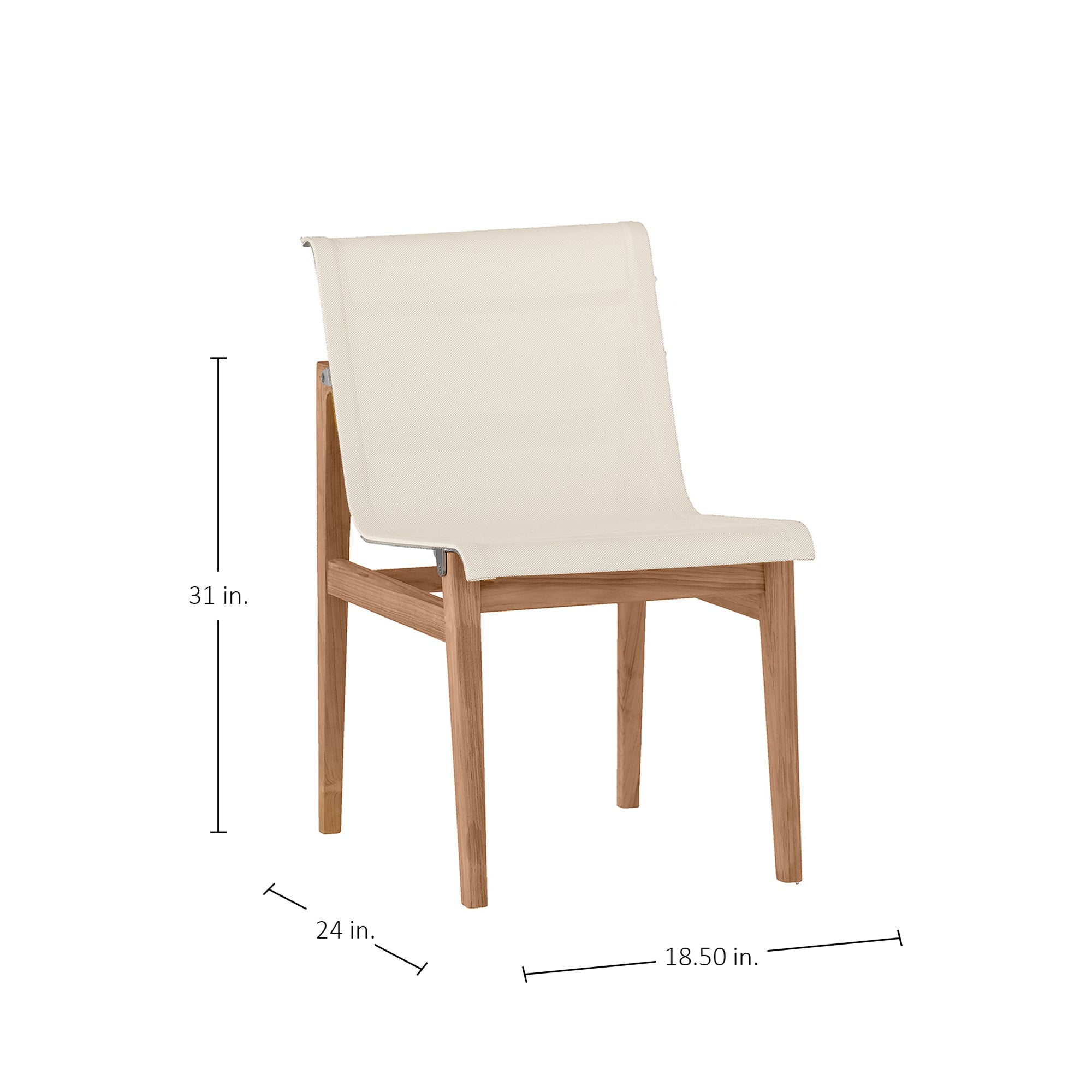 Coast Teak Outdoor Side Chair