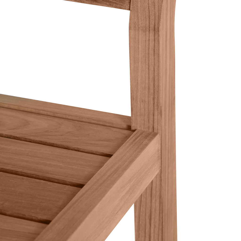 Avondale Teak Outdoor Bar Stool